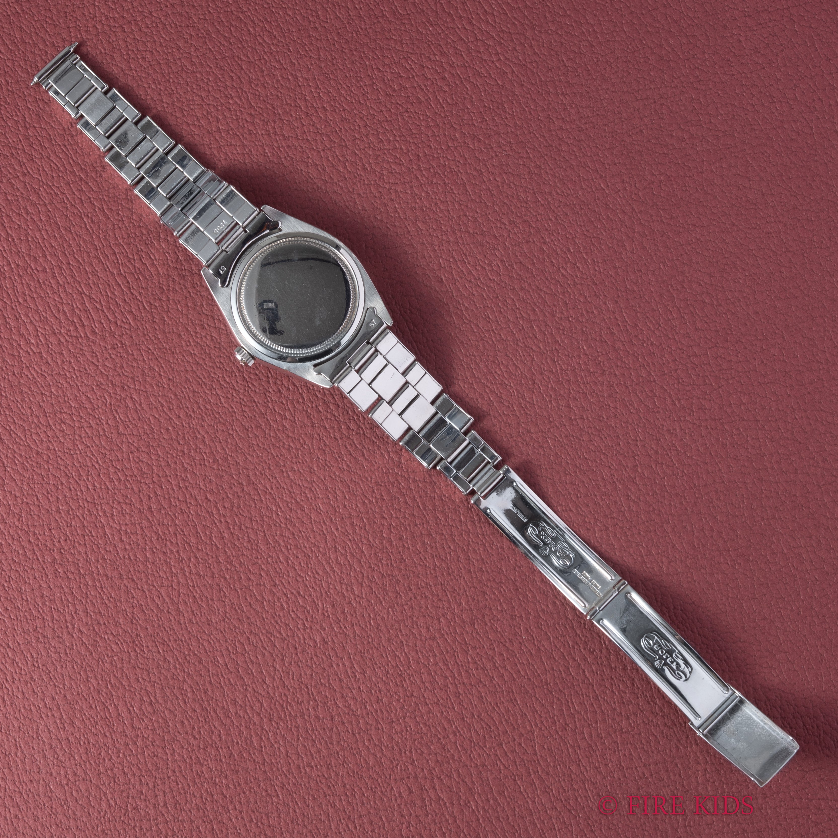 ロレックス オイスターデイト 1969年製 Ref.6694 シルバーダイヤル リベットブレス