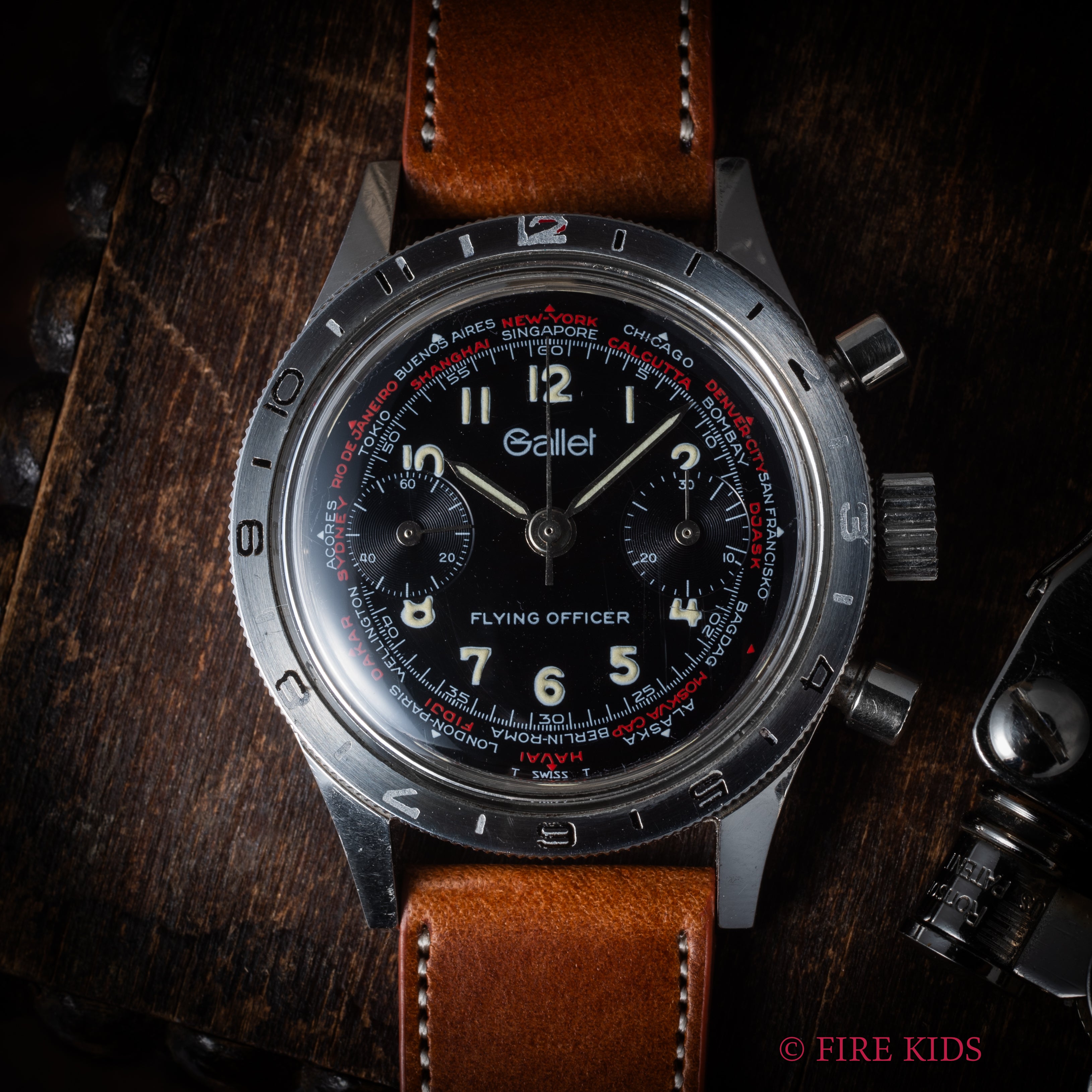 ★在庫あり★ KLARF クラーフ クラシック 38㎜ レザー K-1507 OLD SMITH 90-007 自動巻き スモールセコンド コードバンレザー