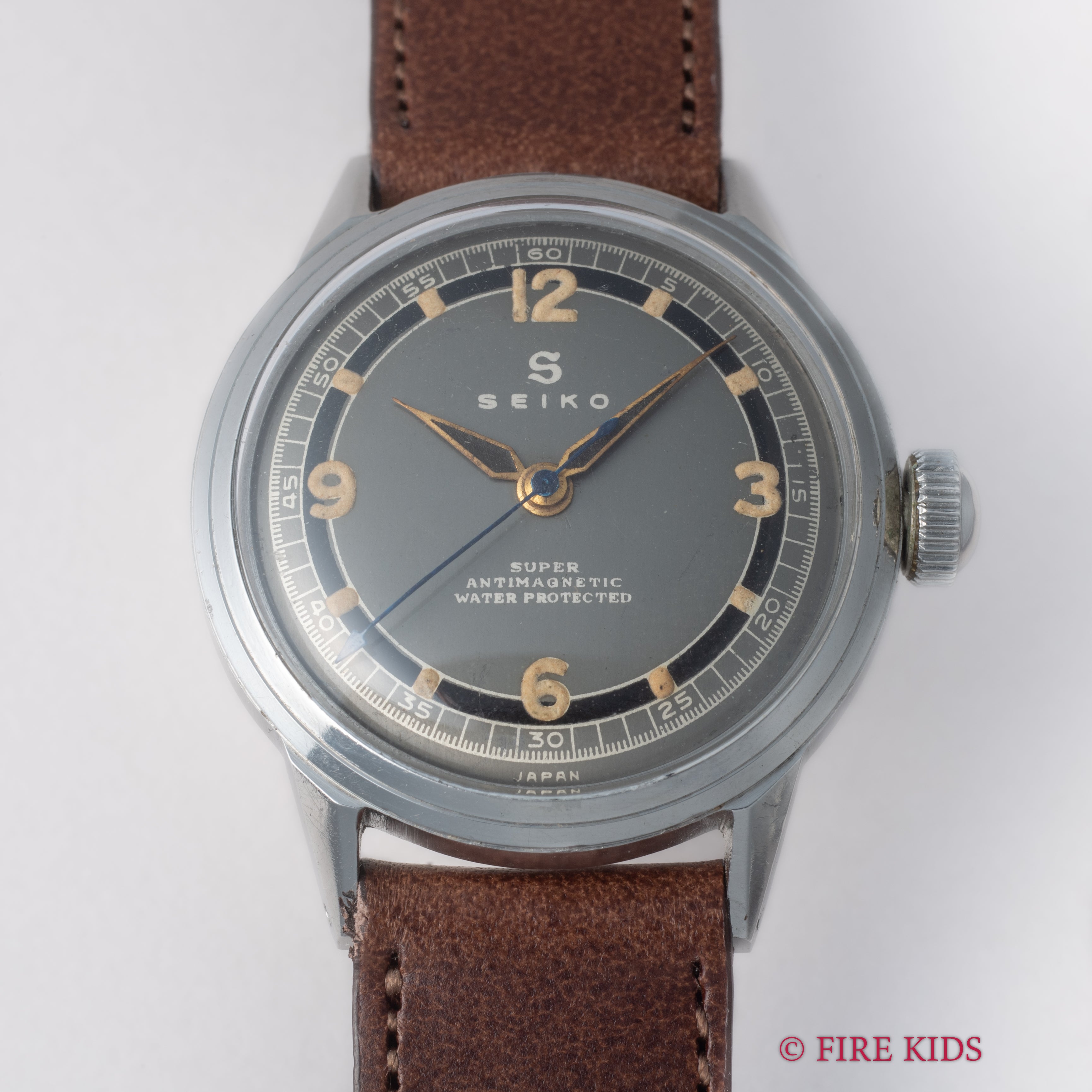 セイコー スーパー 1950年代製 Ref.1721 手巻き ツートンダイヤル 箱付き