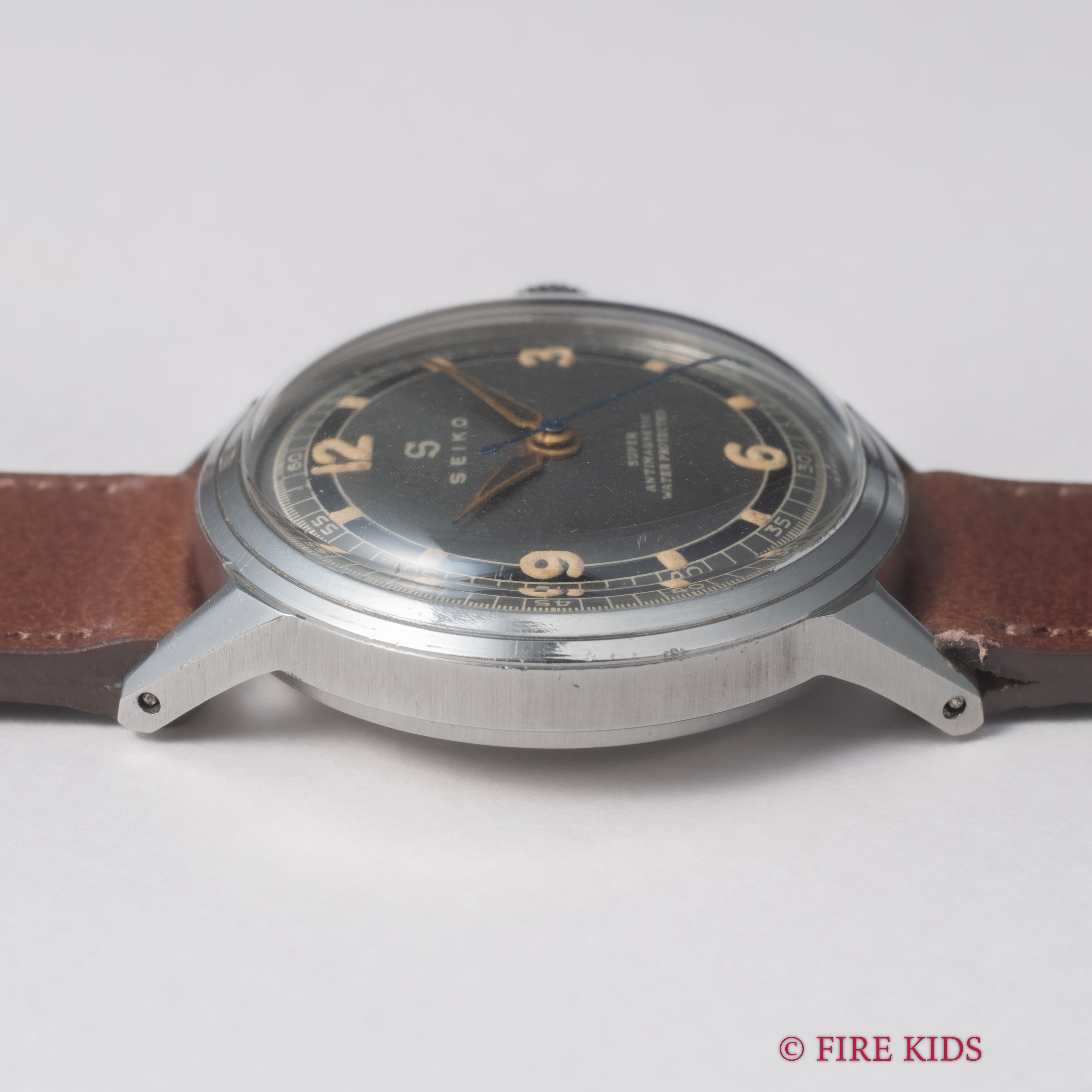 セイコー スーパー 1950年代製 Ref.1721 手巻き ツートンダイヤル 箱付き
