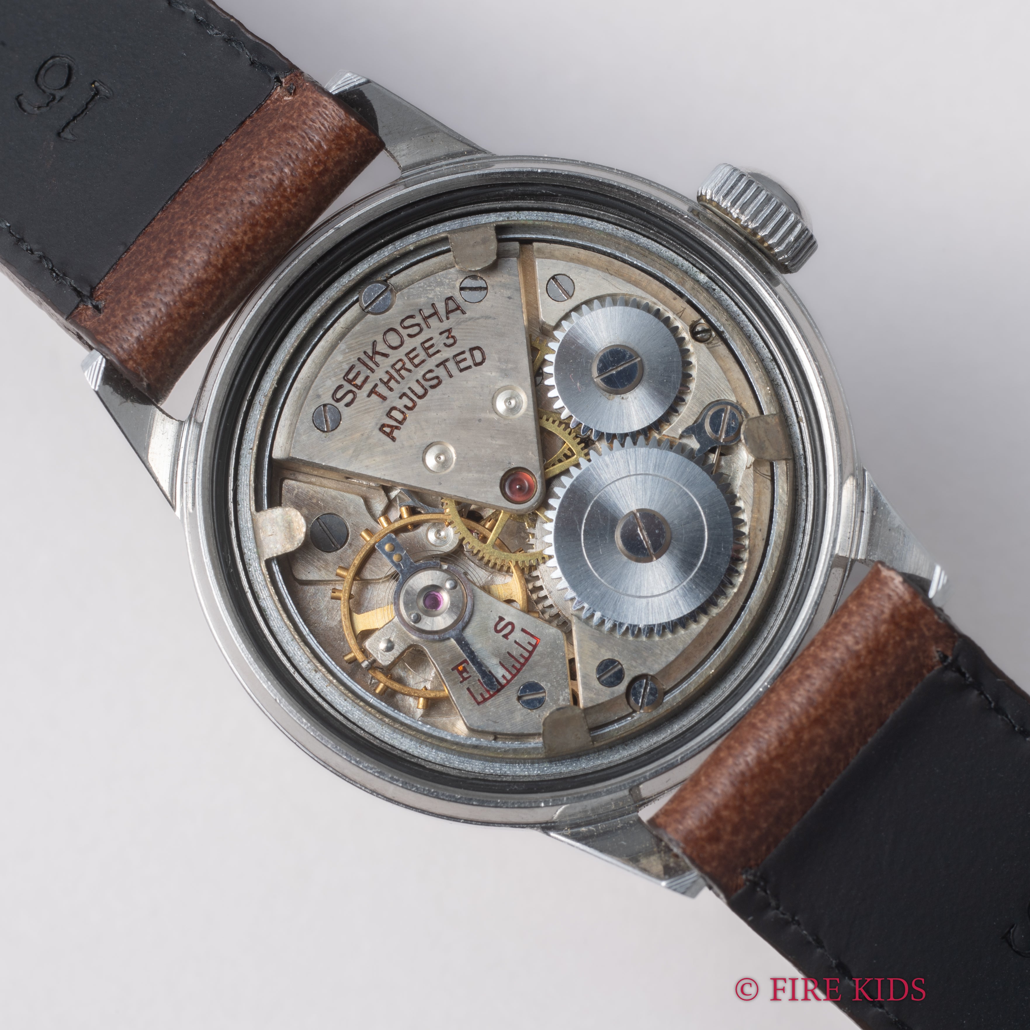 セイコー スーパー 1950年代製 Ref.1721 手巻き ツートンダイヤル 箱付き