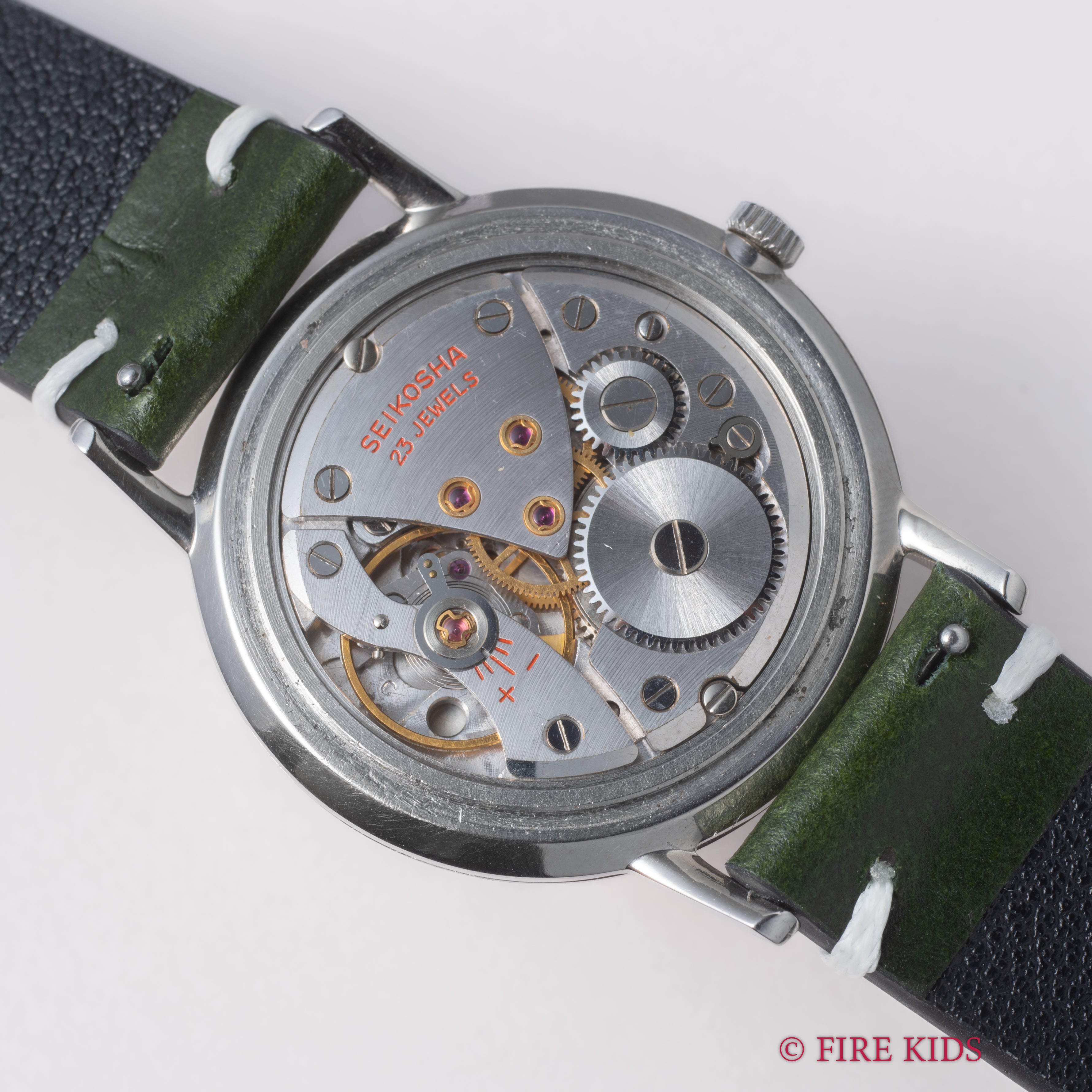 セイコー 1959年製 クロノス 23石 手巻き Ref.J14021 ツートンダイヤル 彫り