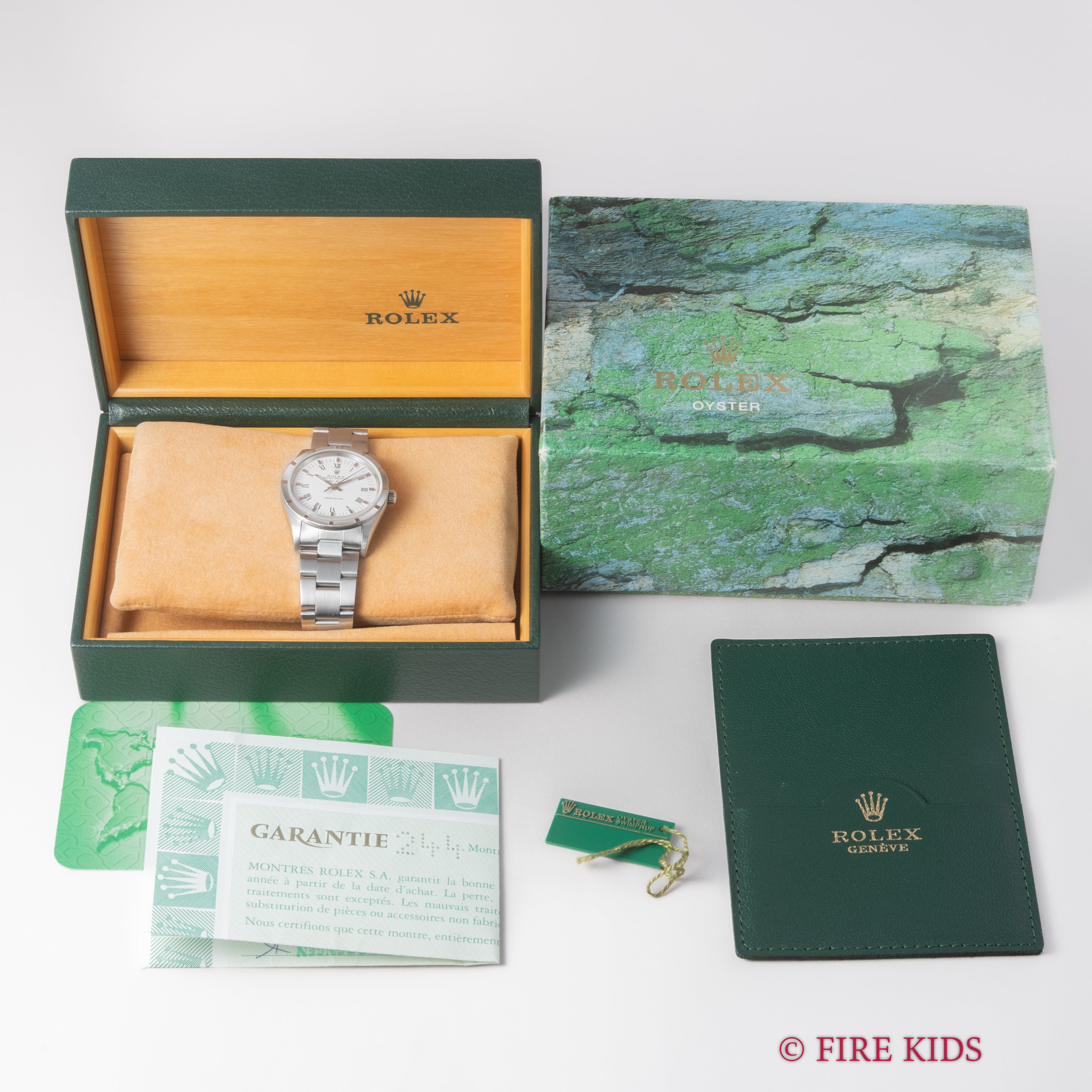 ROLEX エアキング　14010用　空箱 ロレックス エアキング 2000年製 Ref.14010 ホワイトローマン