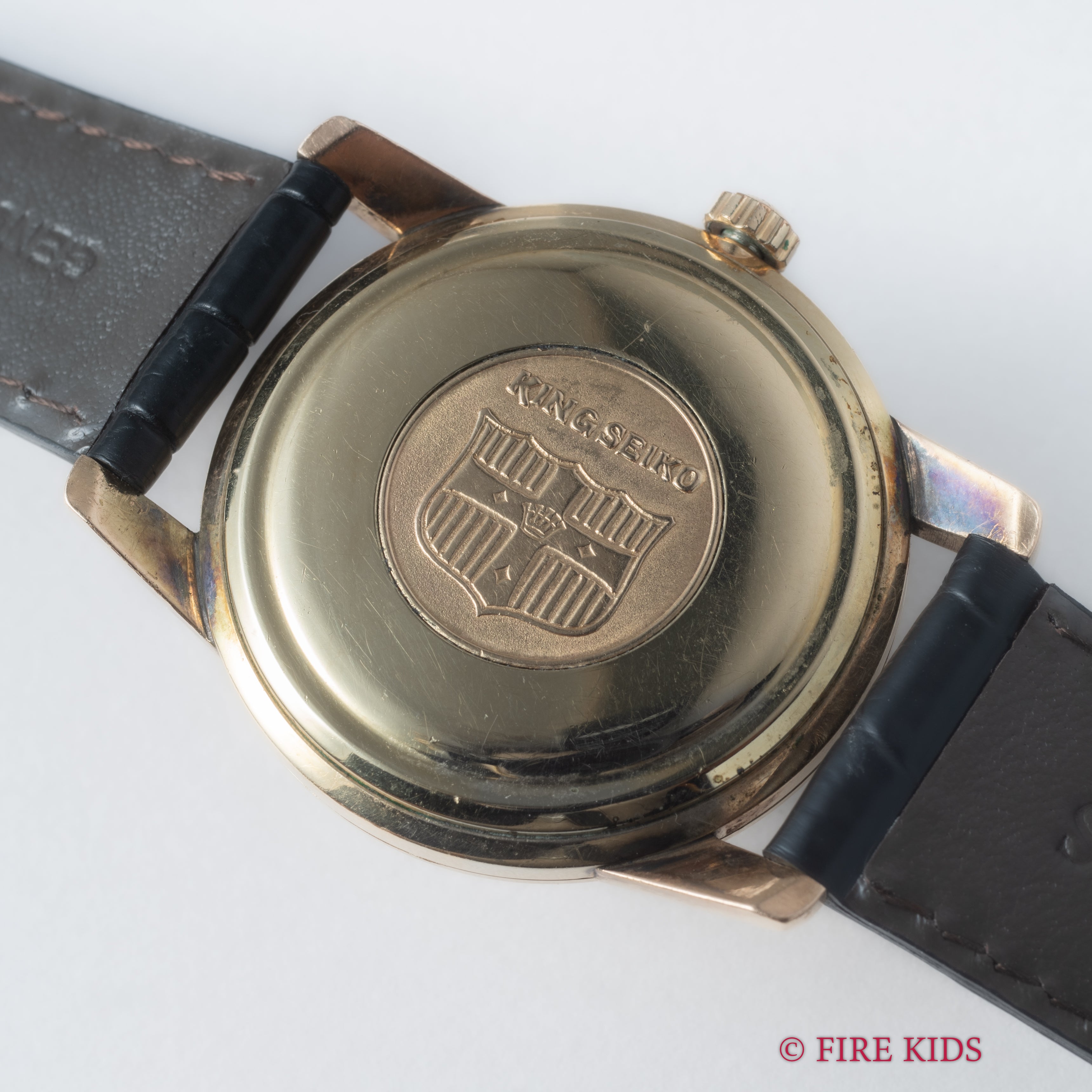 キングセイコー ファーストモデル 1963年製 SDダイヤル Ref.15034 KS 盾メダリオン 14金張り