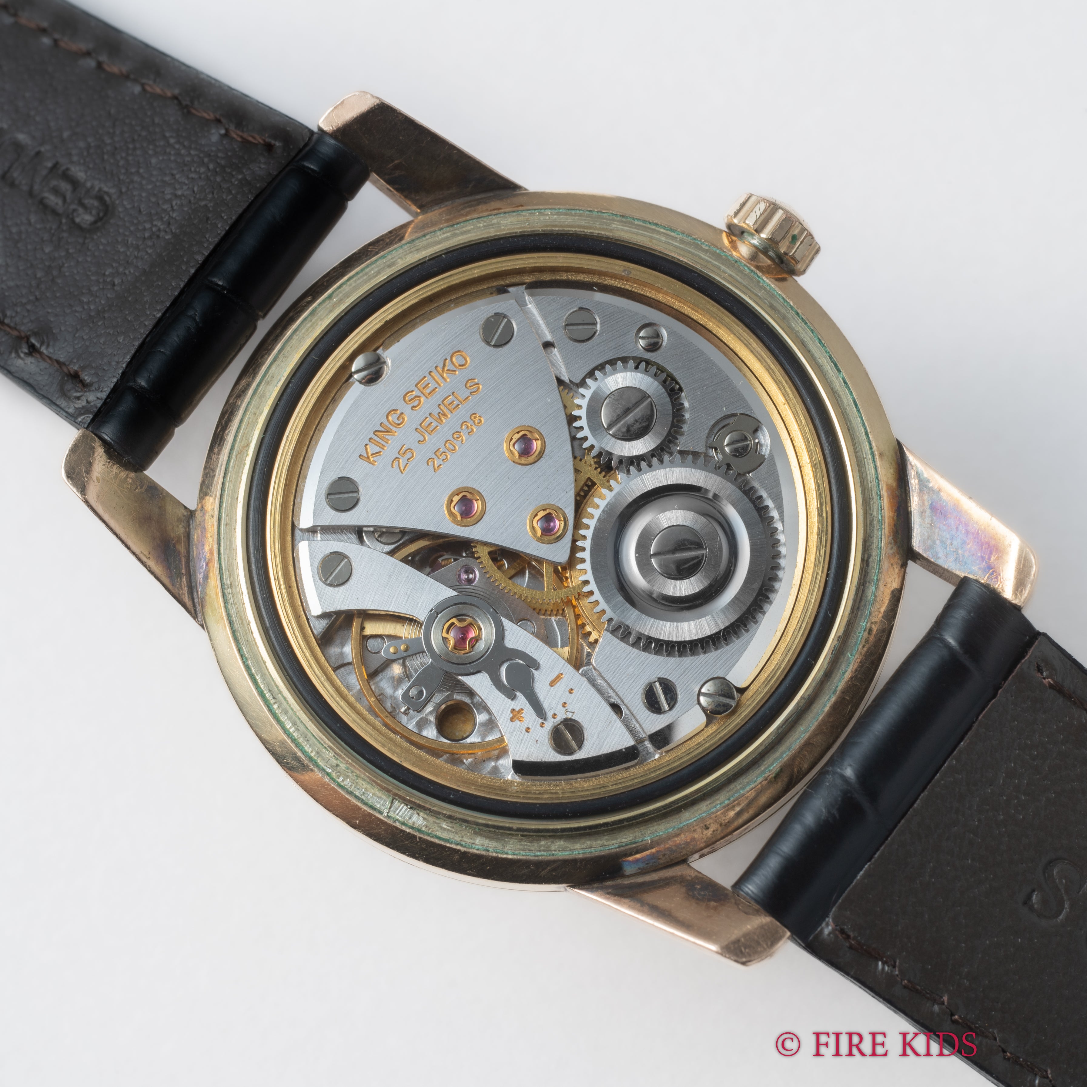 キングセイコー ファーストモデル 1963年製 SDダイヤル Ref.15034 KS 盾メダリオン 14金張り