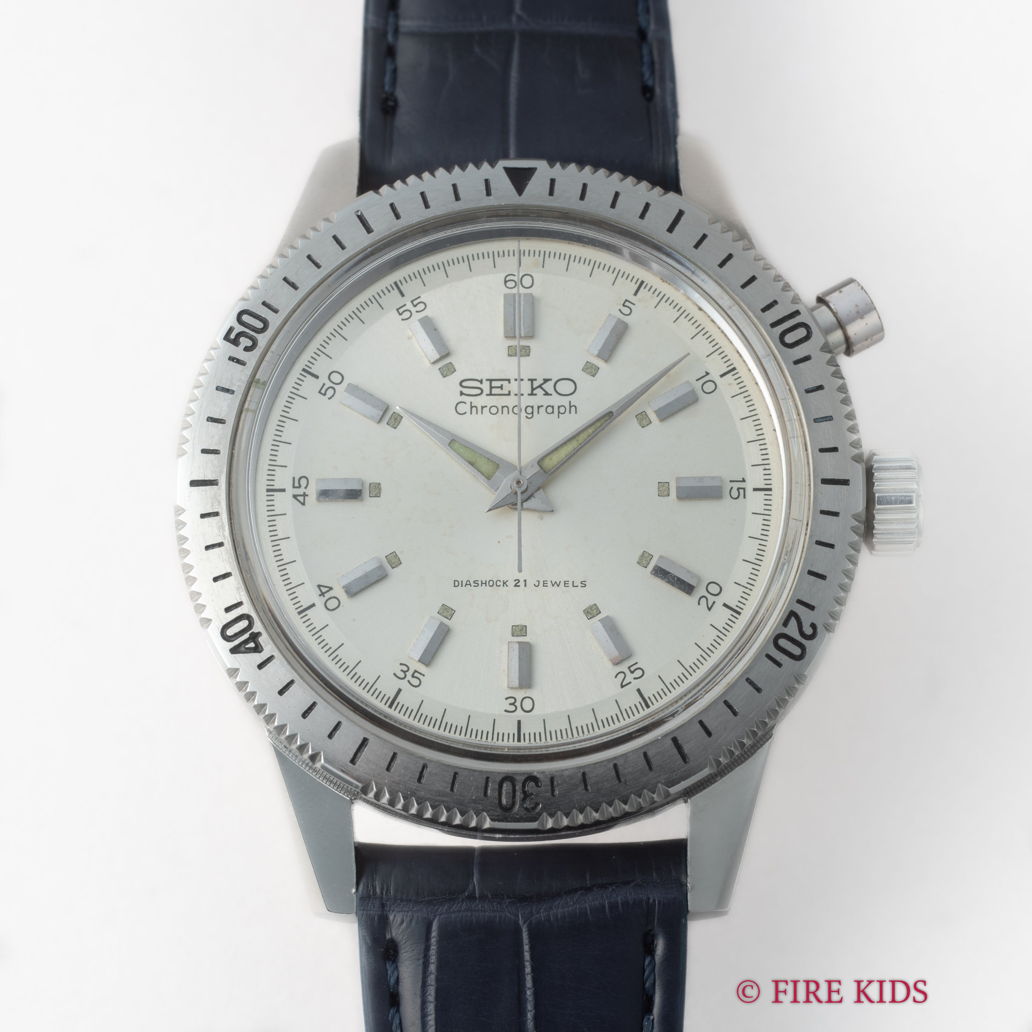 セイコー ワンプッシュクロノグラフ 手巻き 1965年製 Ref.5719-8990