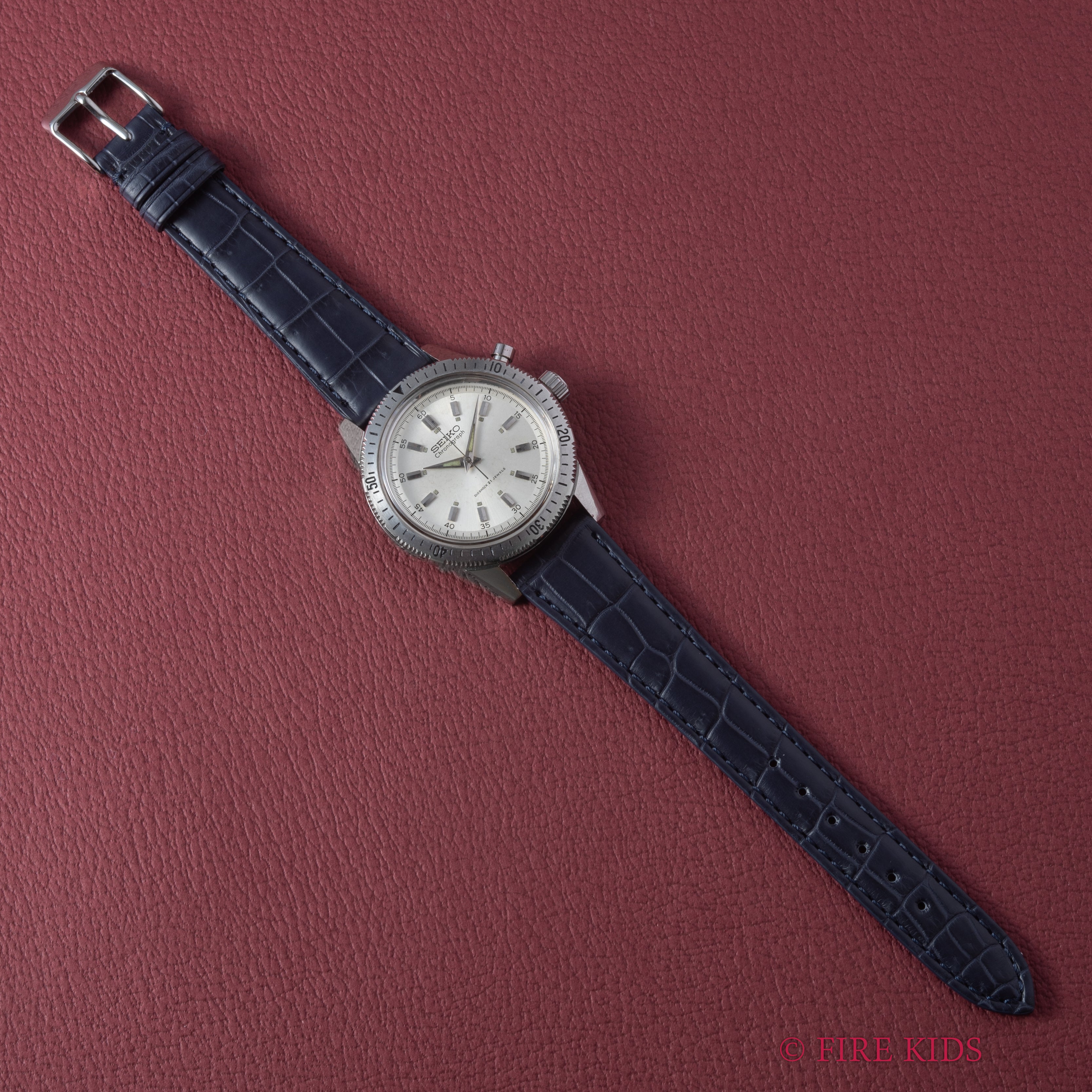 セイコー ワンプッシュクロノグラフ 手巻き 1965年製 Ref.5719-8990