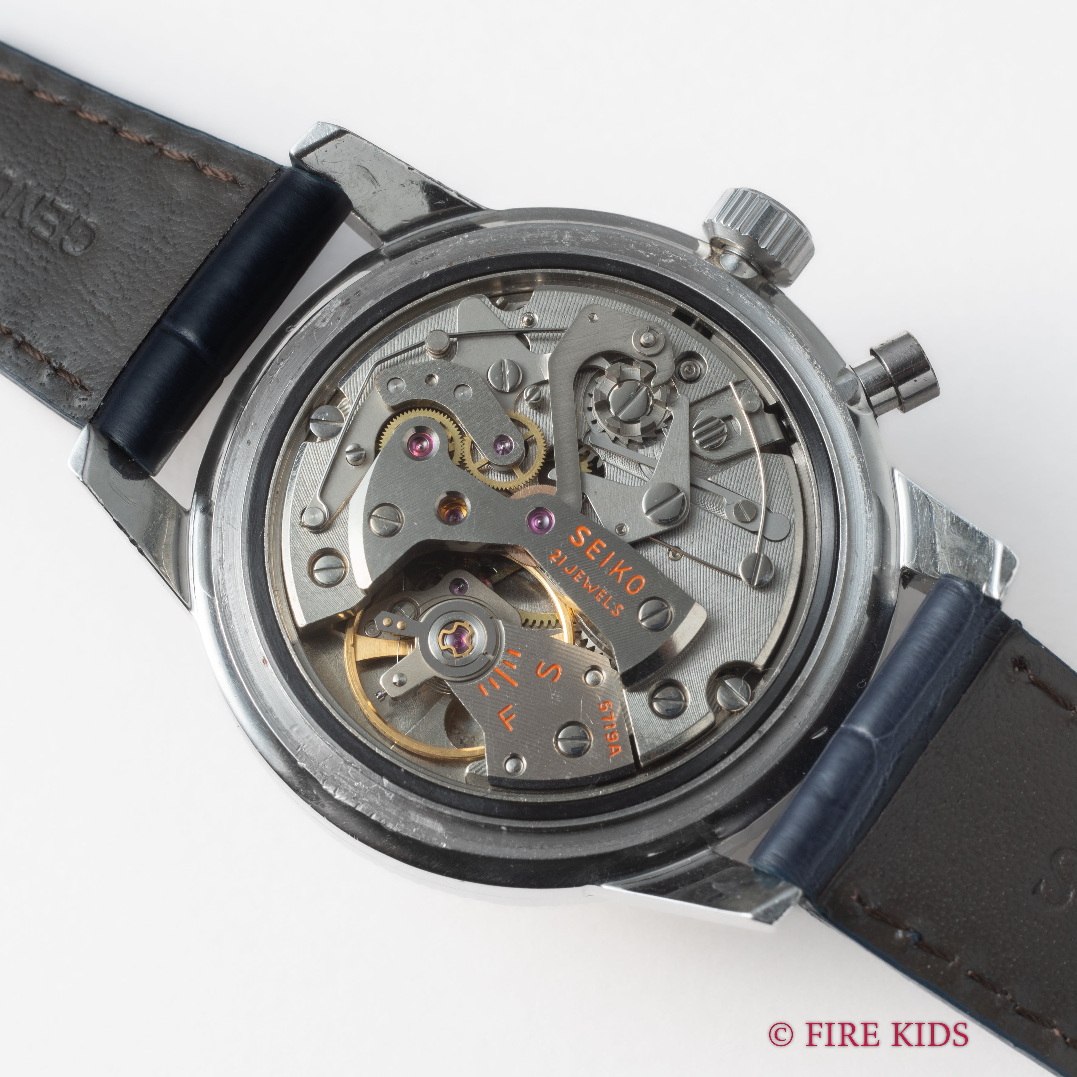 セイコー ワンプッシュクロノグラフ 手巻き 1965年製 Ref.5719-8990