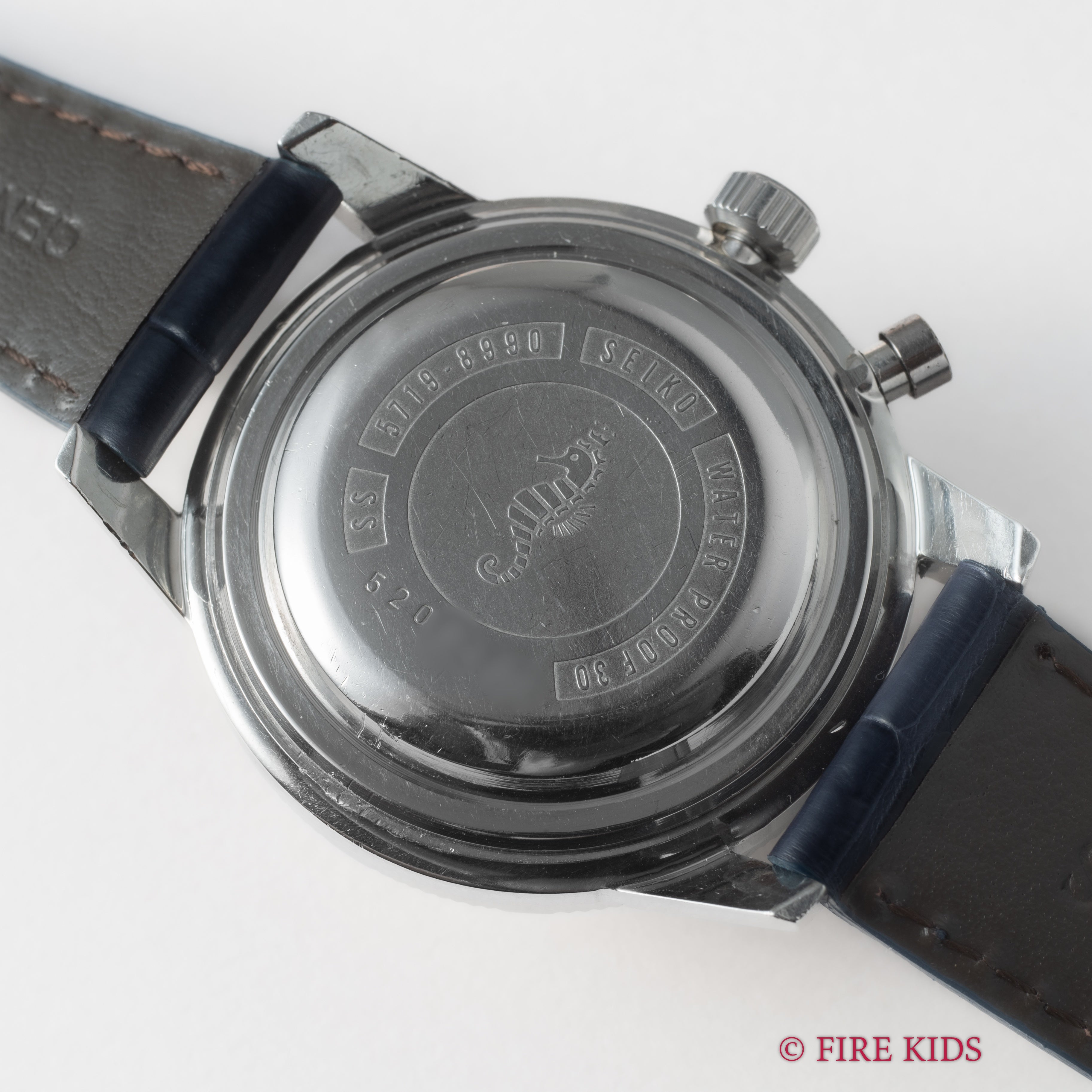 セイコー ワンプッシュクロノグラフ 手巻き 1965年製 Ref.5719-8990