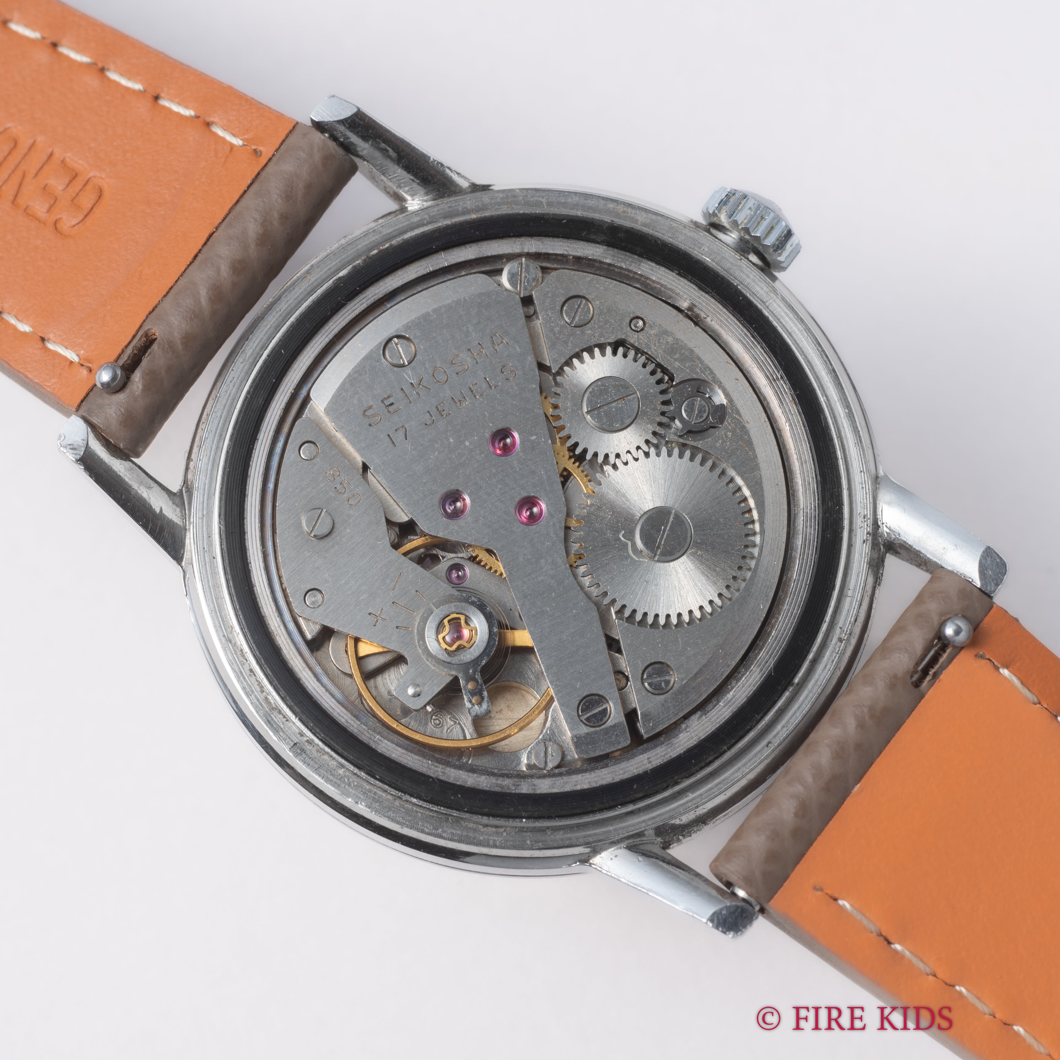 セイコー チャンピオン850 1963年製 17石手巻き Ref.85898