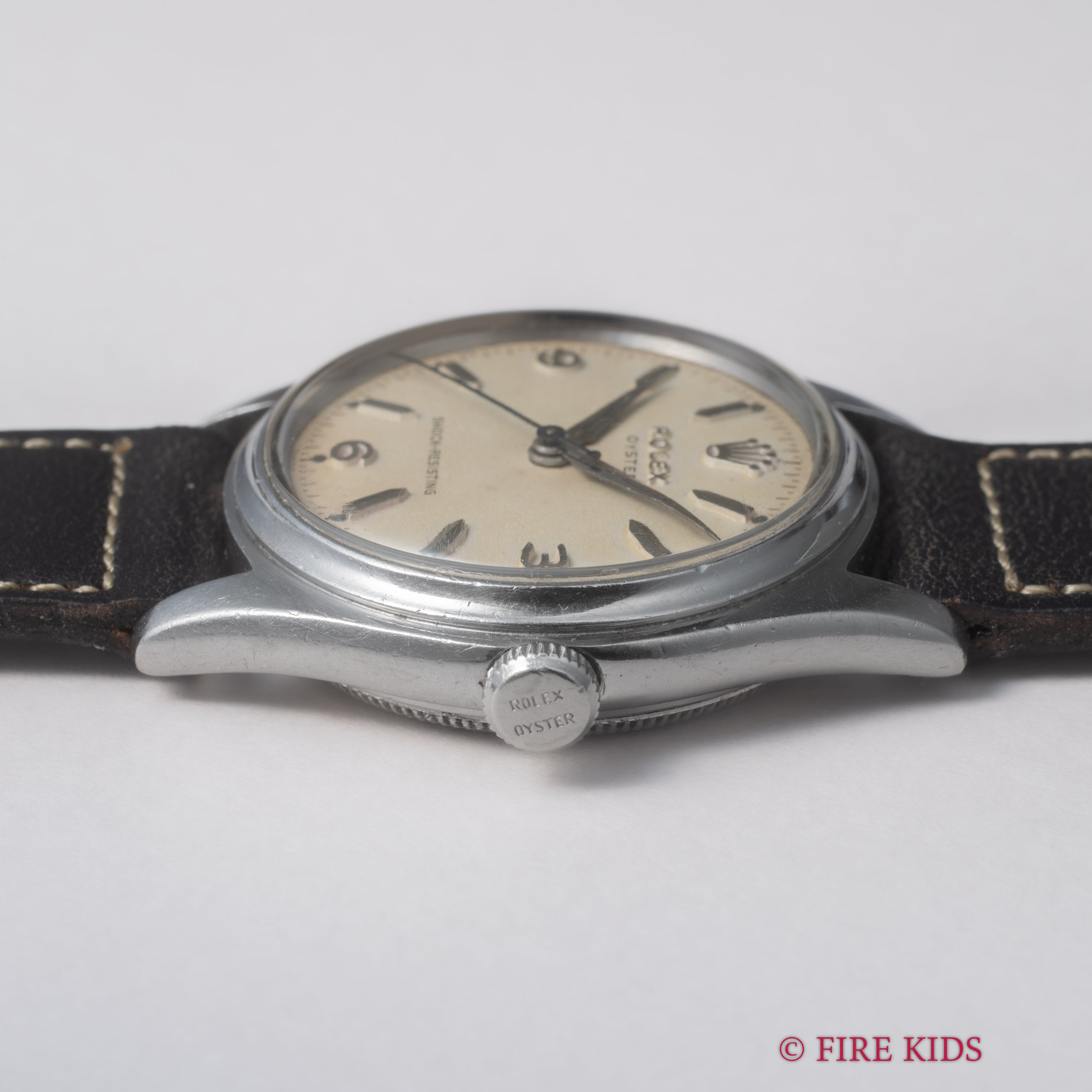 ロレックス オイスター 1945年製 Ref.4444 飛びアラビアダイヤル 手巻き