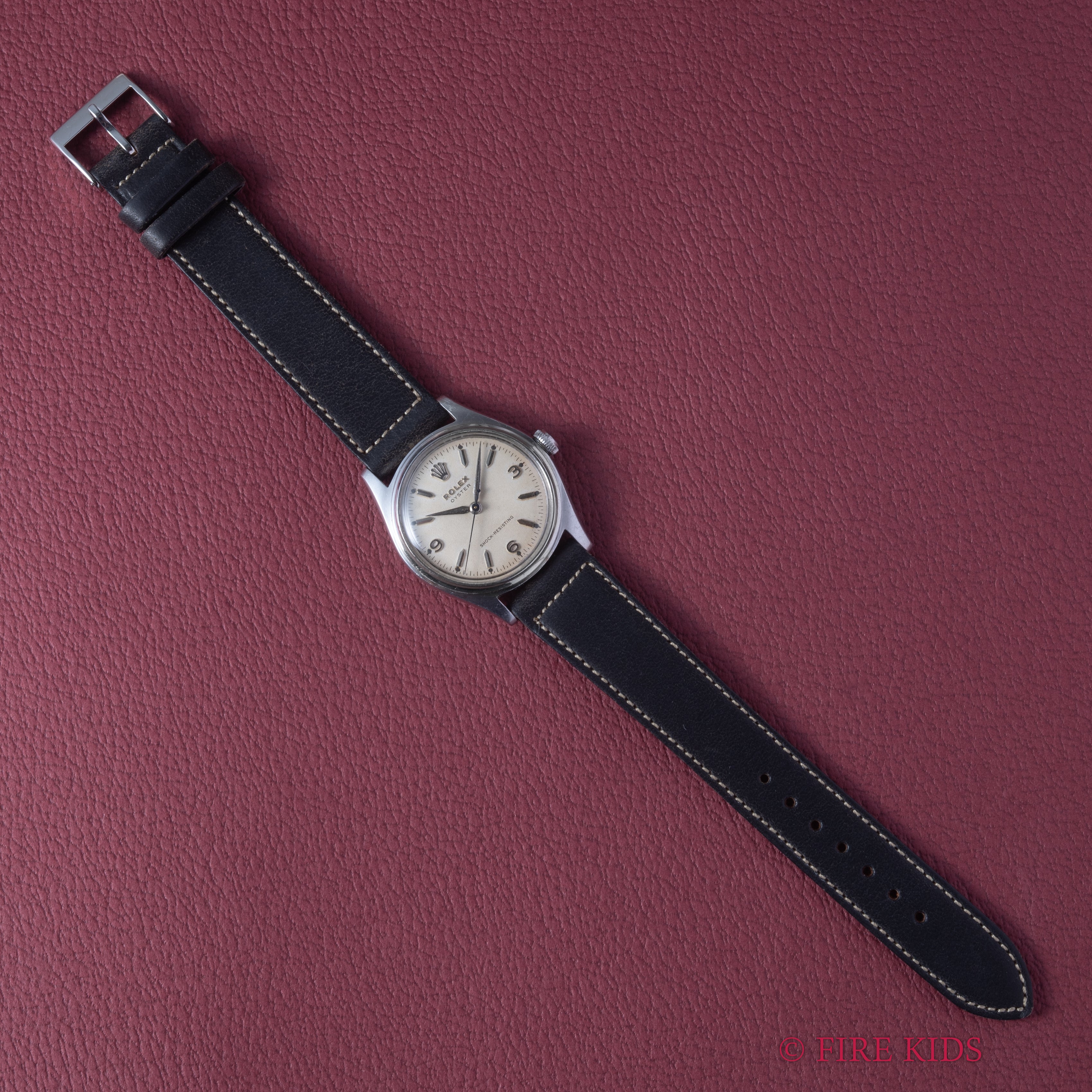 ロレックス オイスター 1945年製 Ref.4444 飛びアラビアダイヤル 手巻き