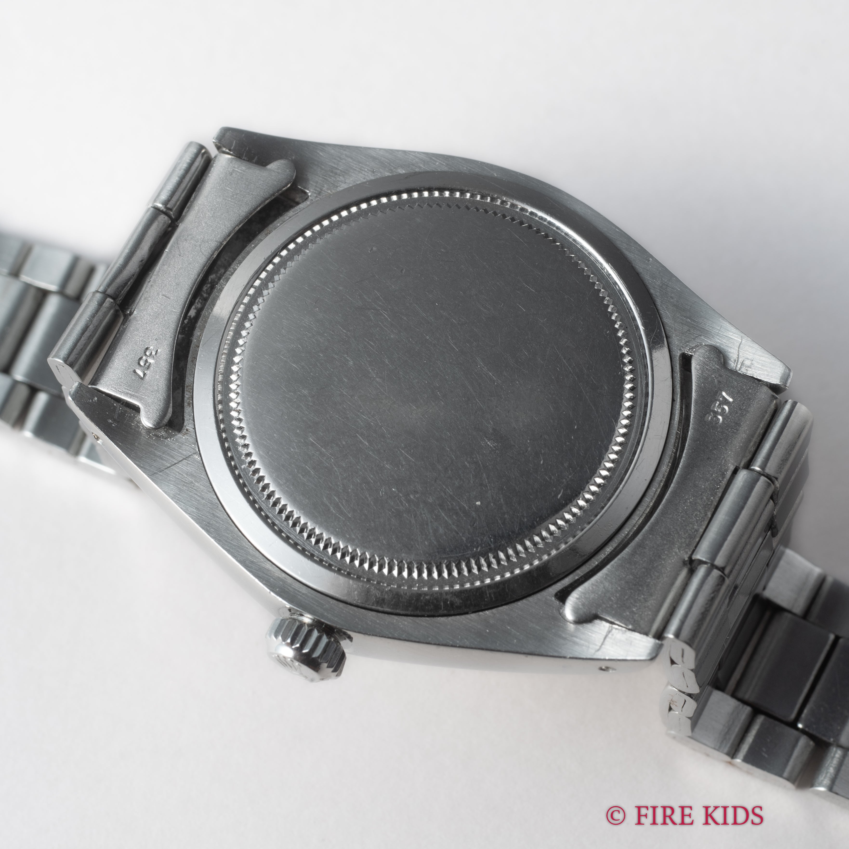 ロレックス オイスターデイト 1972年製 Ref.6694 シルバーダイヤル 純正巻きブレス