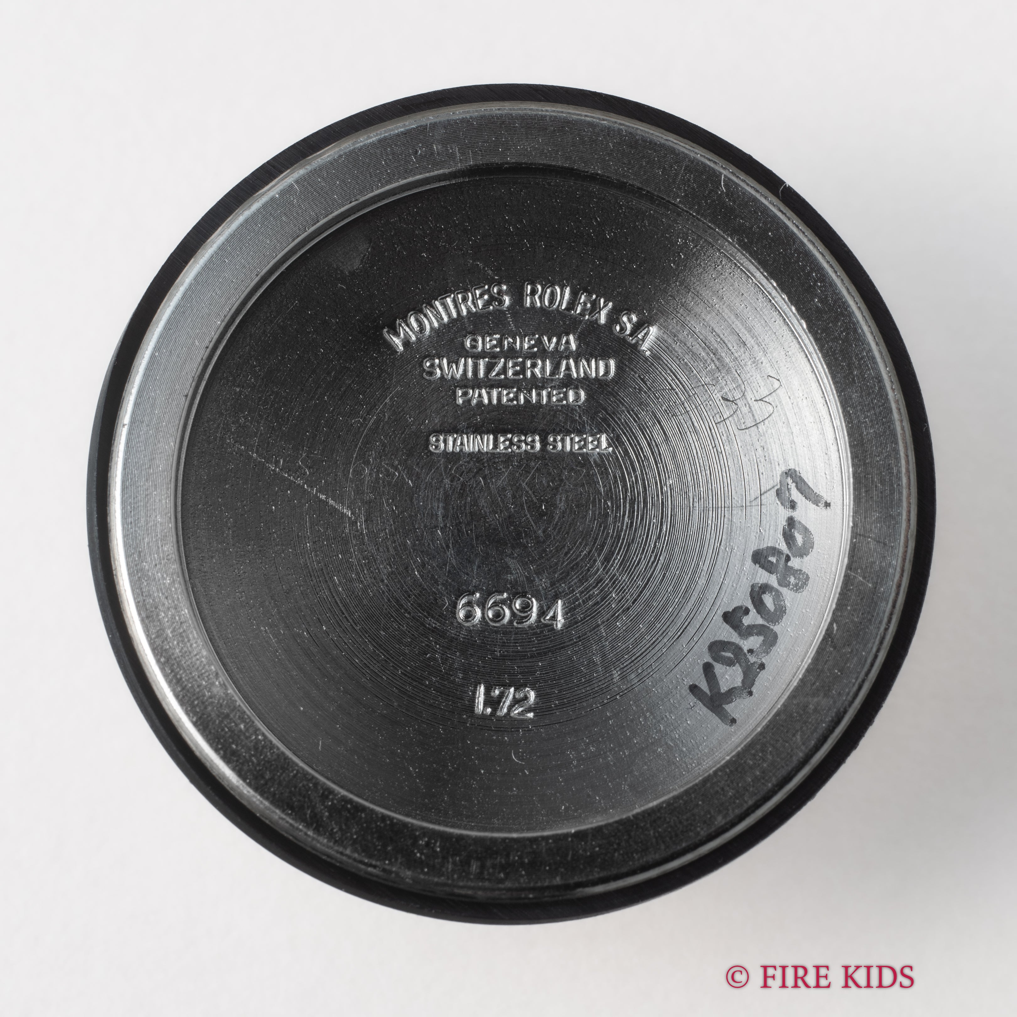 ロレックス オイスターデイト 1972年製 Ref.6694 シルバーダイヤル 純正巻きブレス