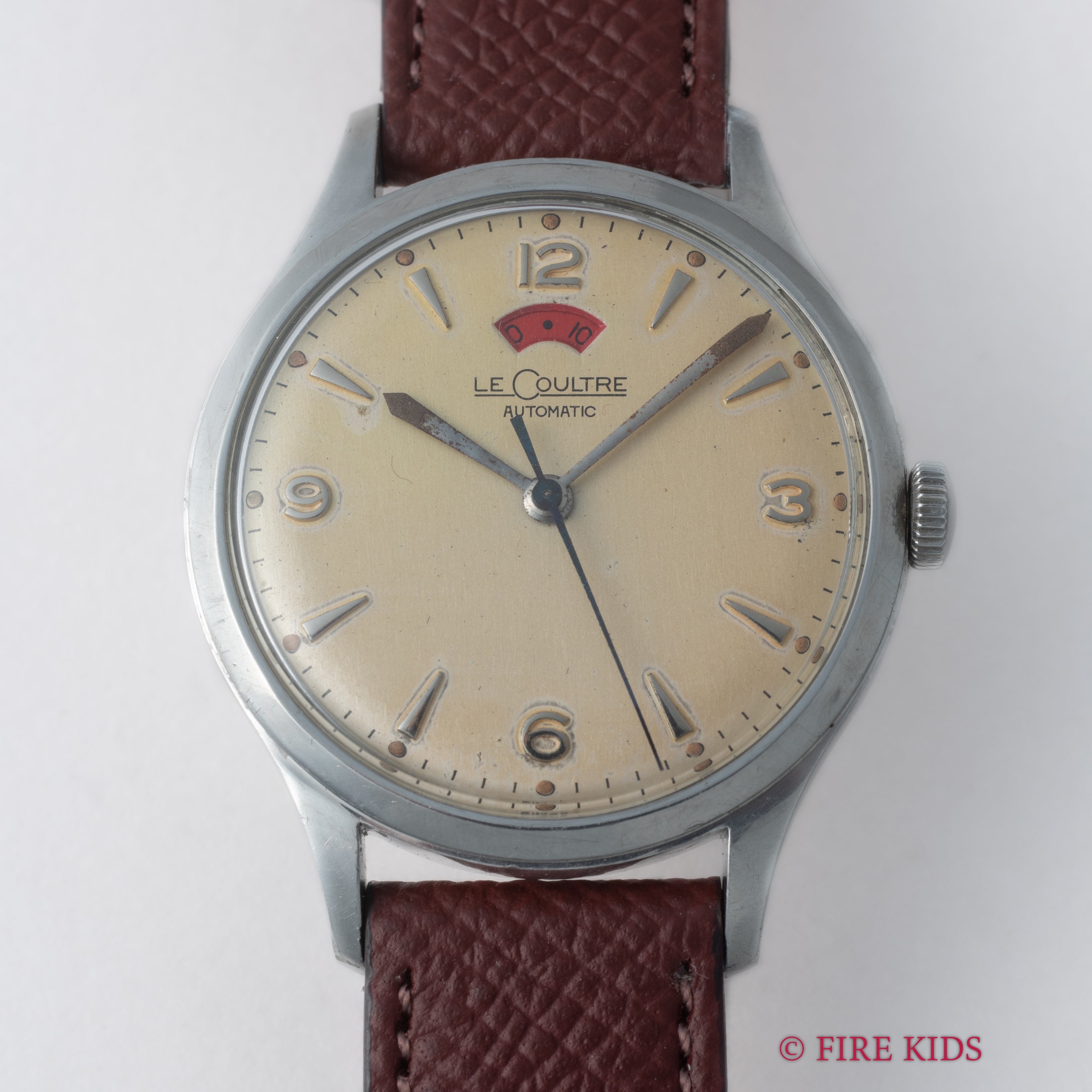 ジャガー・ルクルト 1950年代製 インジケーター バンパーオートマチック Cal.481 ステンレス