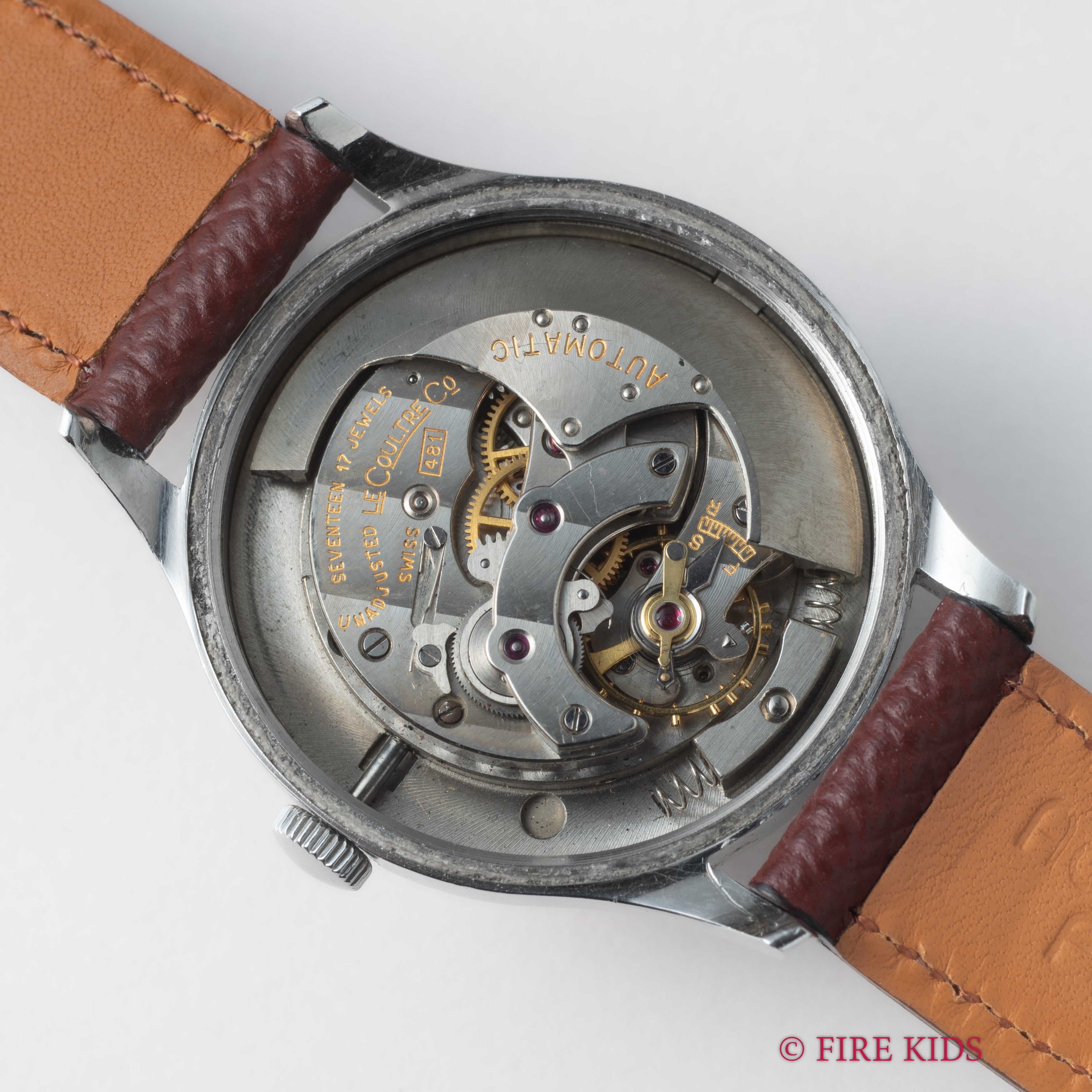 ジャガー・ルクルト 1950年代製 インジケーター バンパーオートマチック Cal.481 ステンレス