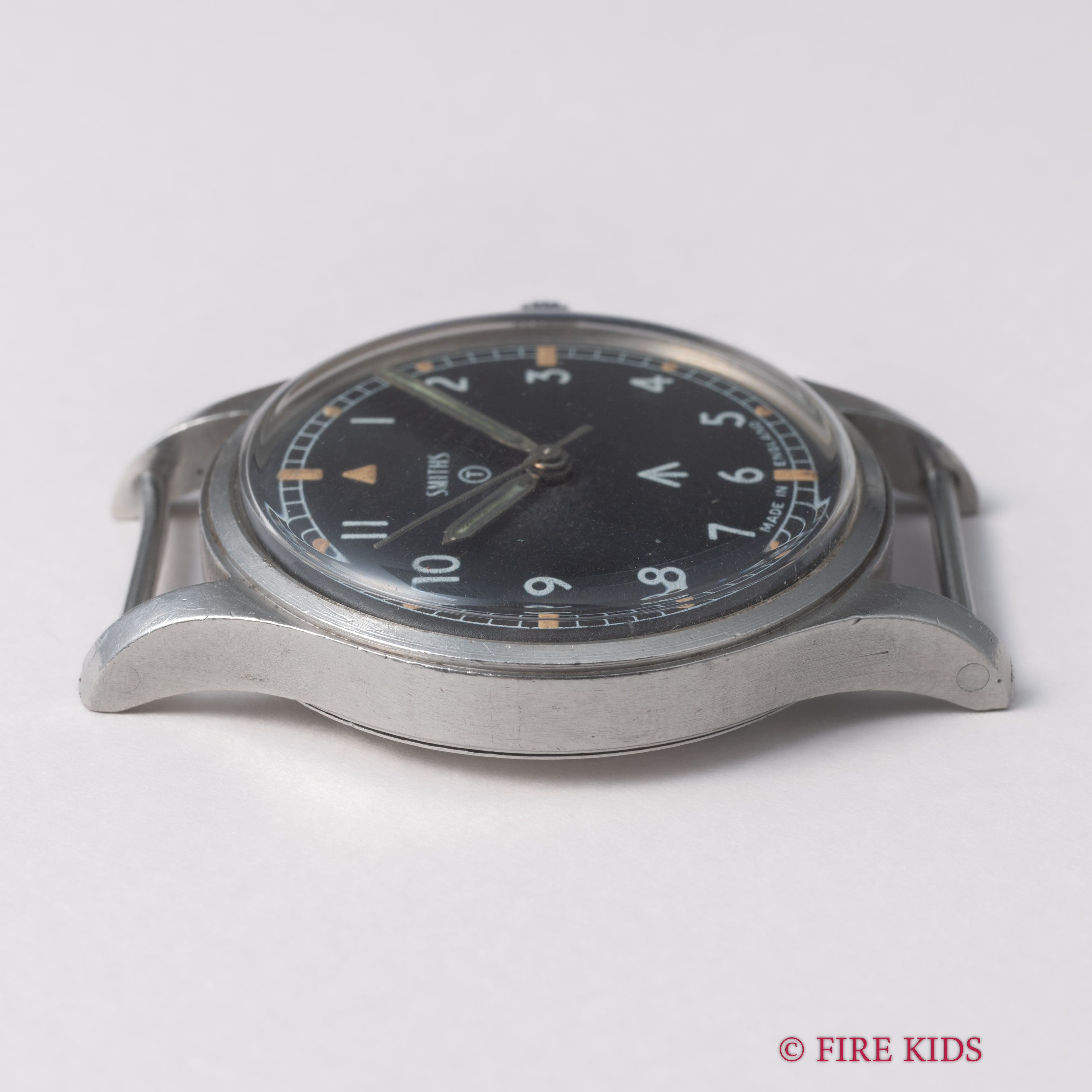 スミス ブロードアロー イギリス軍用時計 1968年製 イングランド製 W10/6645-99-961-4045