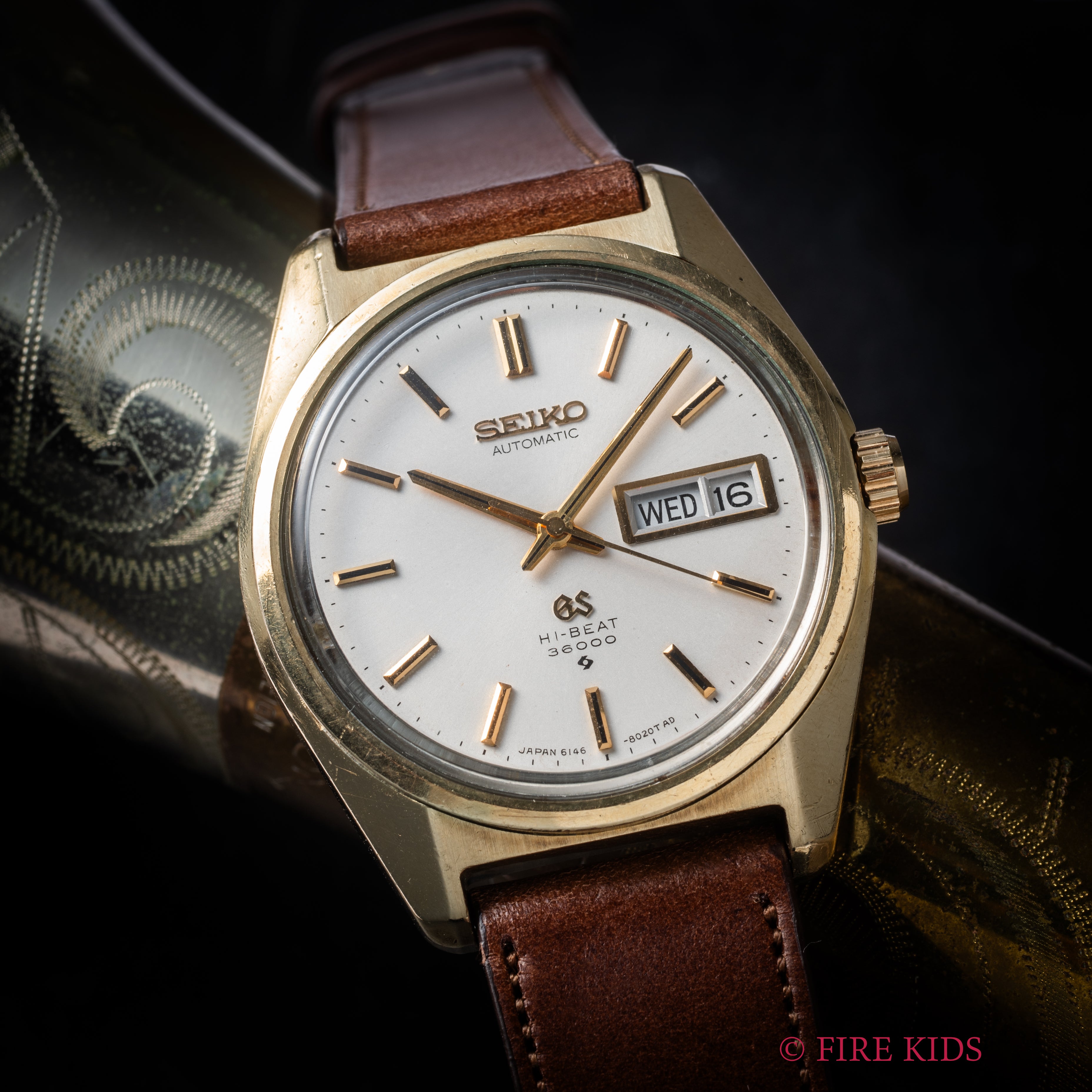 グランドセイコー 1969年製 Ref.6145-8000 CAPゴールド 36000振動 61GS 証明書付き