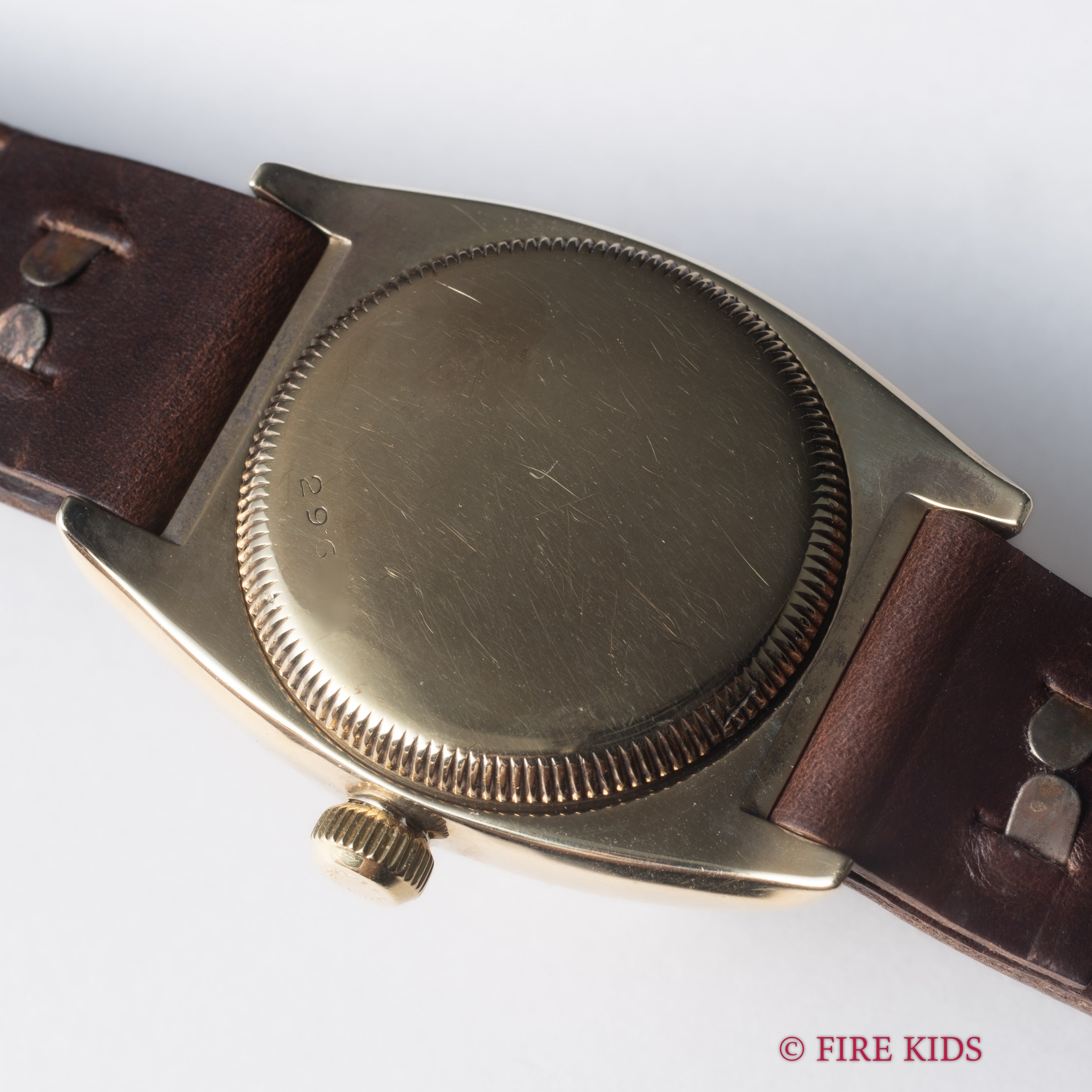 ロレックス 9金無垢オイスター バイセロイケース 1933年製 スモールセコンド手巻