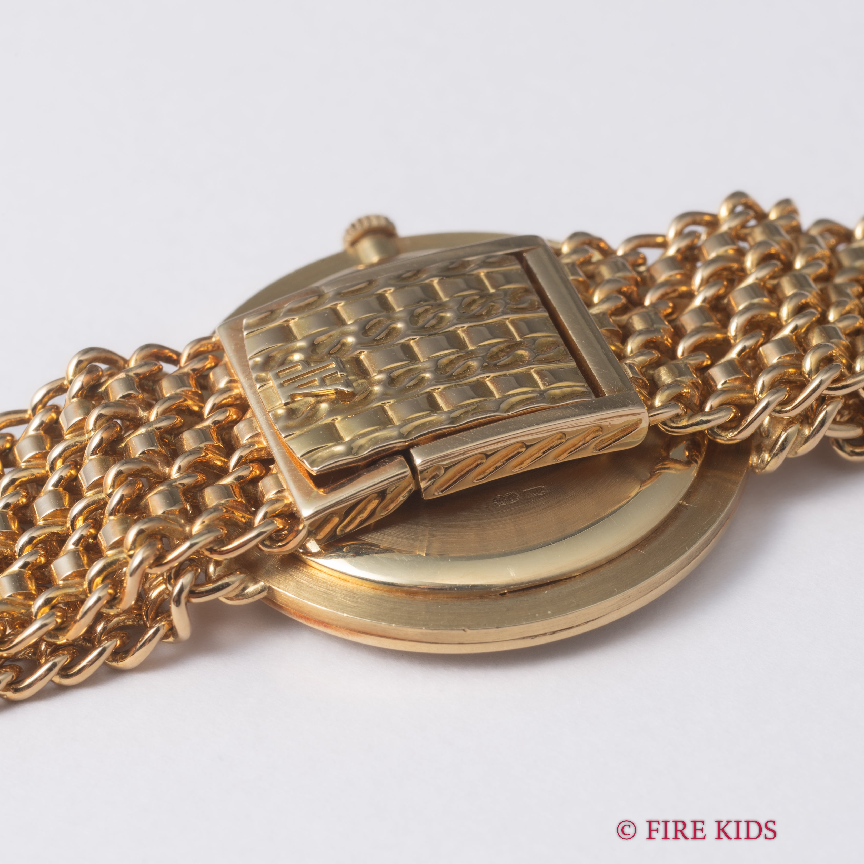 オーダー　歳時記シリーズ「宴」素材アレンジ オーデマ・ピゲ ウルトラシン 18金無垢ドレスウォッチ 1980年代