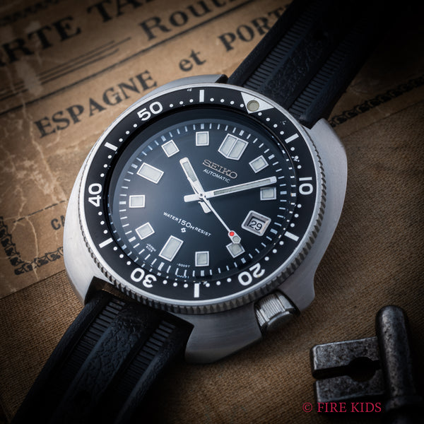 セイコー 150mダイバー 2nd後期 植村ダイバー 1974年製 自動巻き Ref