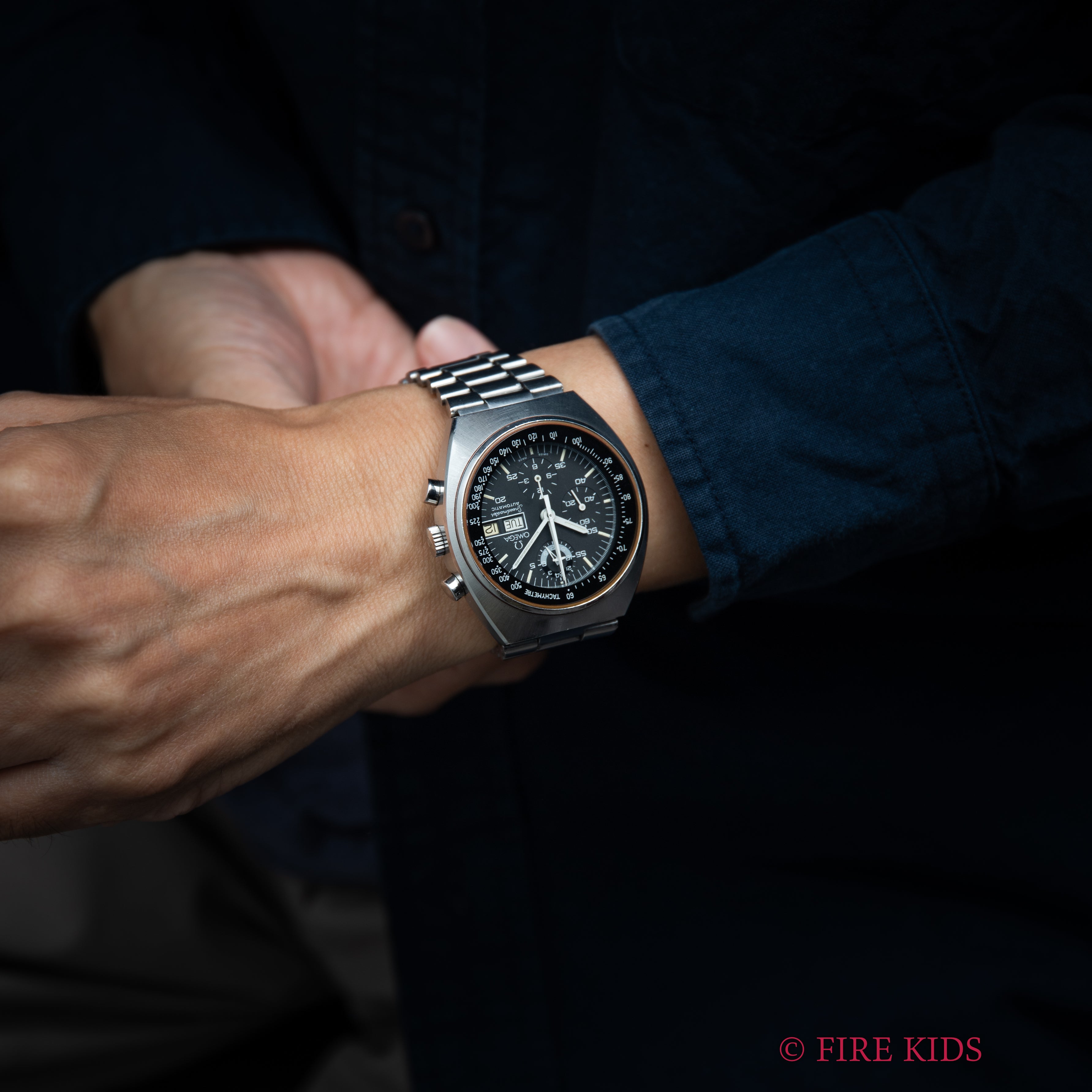 オメガ スピードマスター マーク4.5 1984年製 自動巻きクロノグラフ