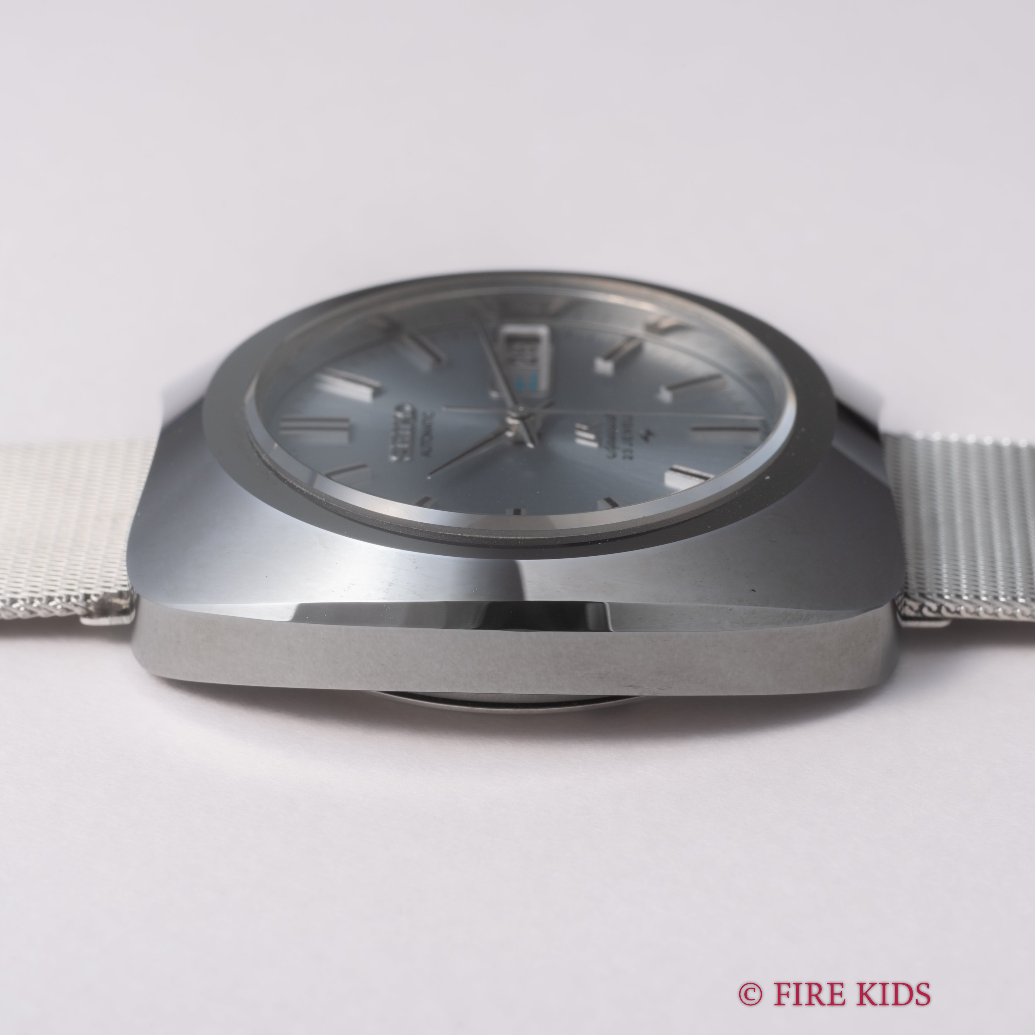 セイコー LMスペシャル 超硬ケース 1972年製 Ref.5206-6040 未使用品 純正メッシュブレス