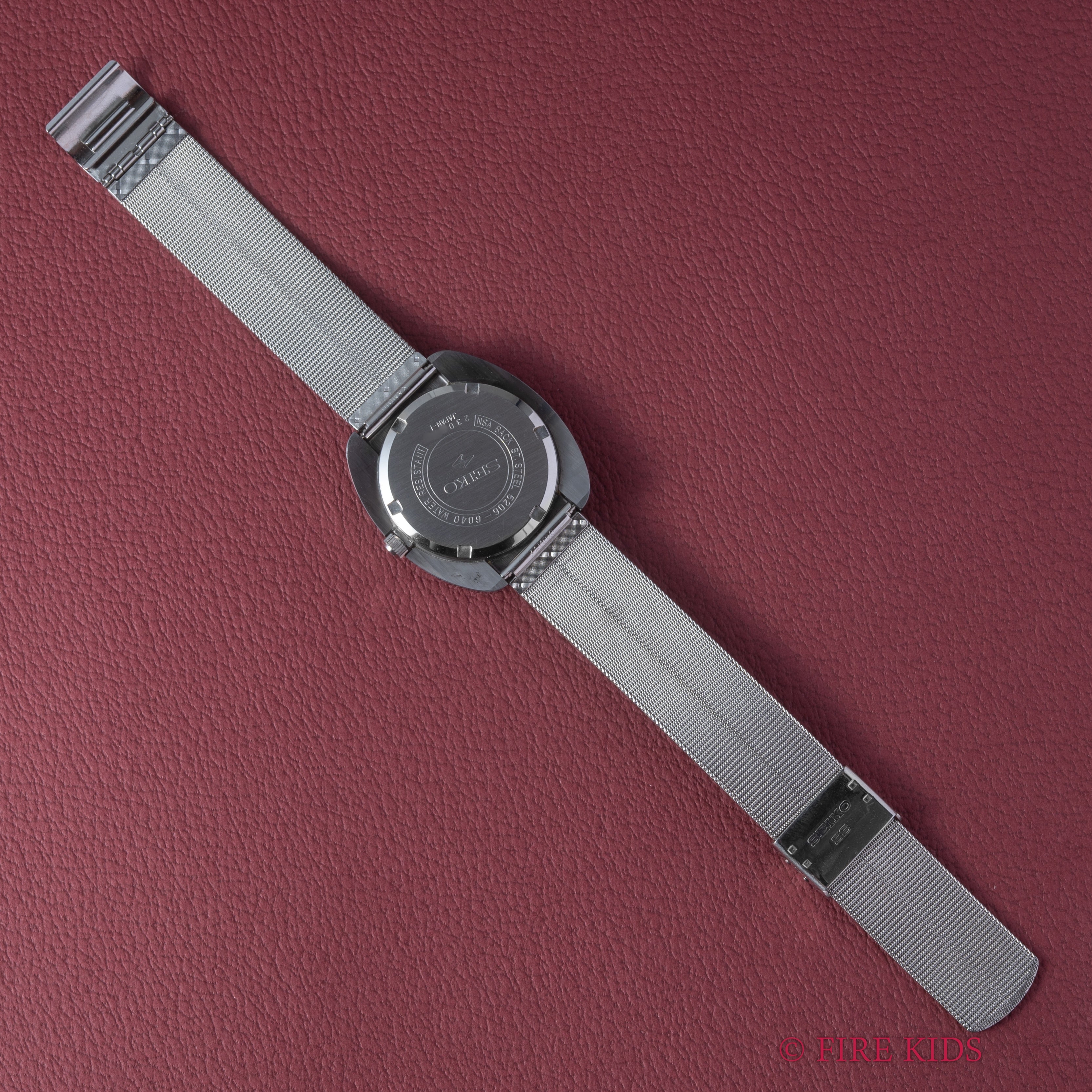 セイコー LMスペシャル 超硬ケース 1972年製 Ref.5206-6040 未使用品 純正メッシュブレス