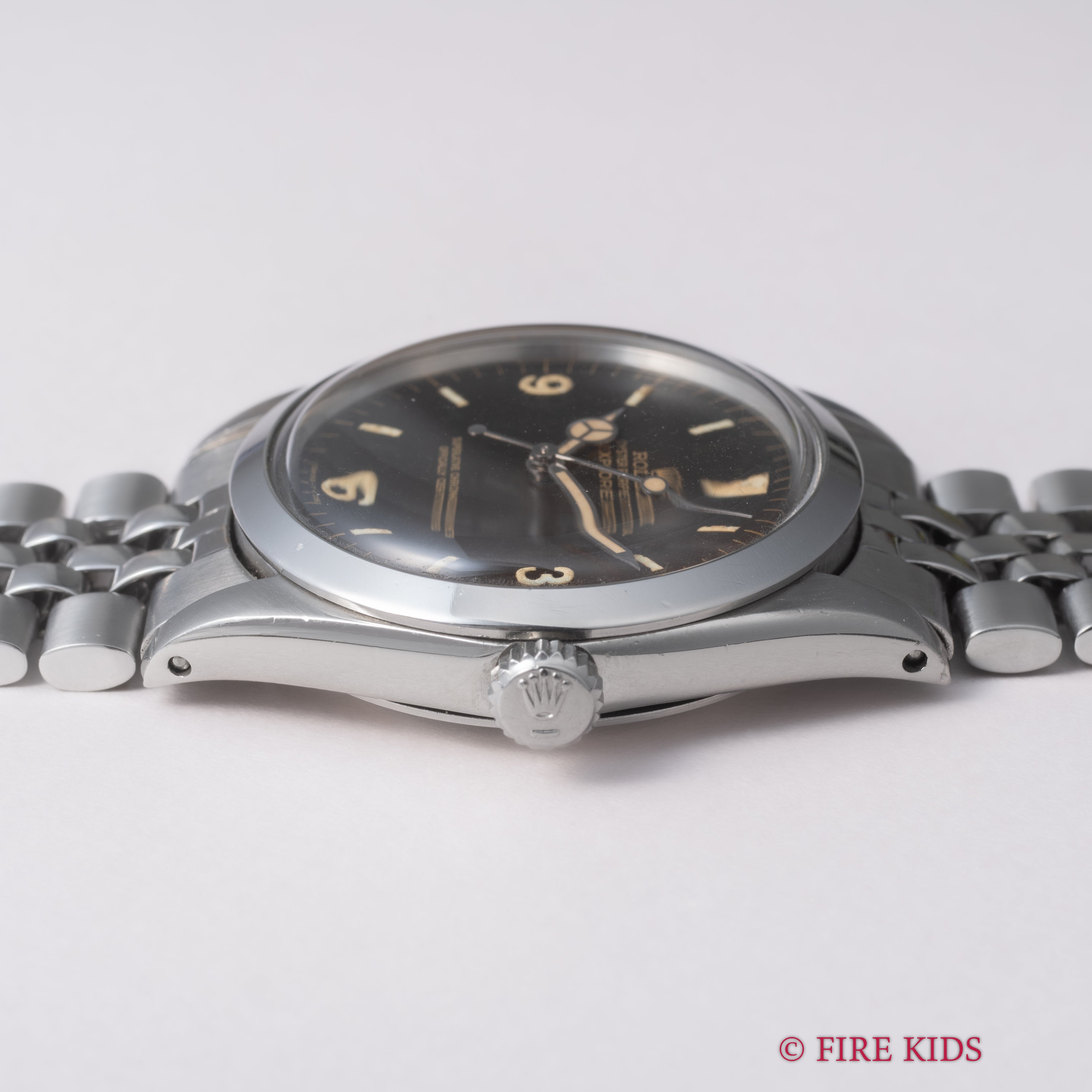 ロレックス エクスプローラー トロピカルダイヤル 1965年製 ブラウンミラーダイヤル Ref.1016 C+1ジュビリーブレス