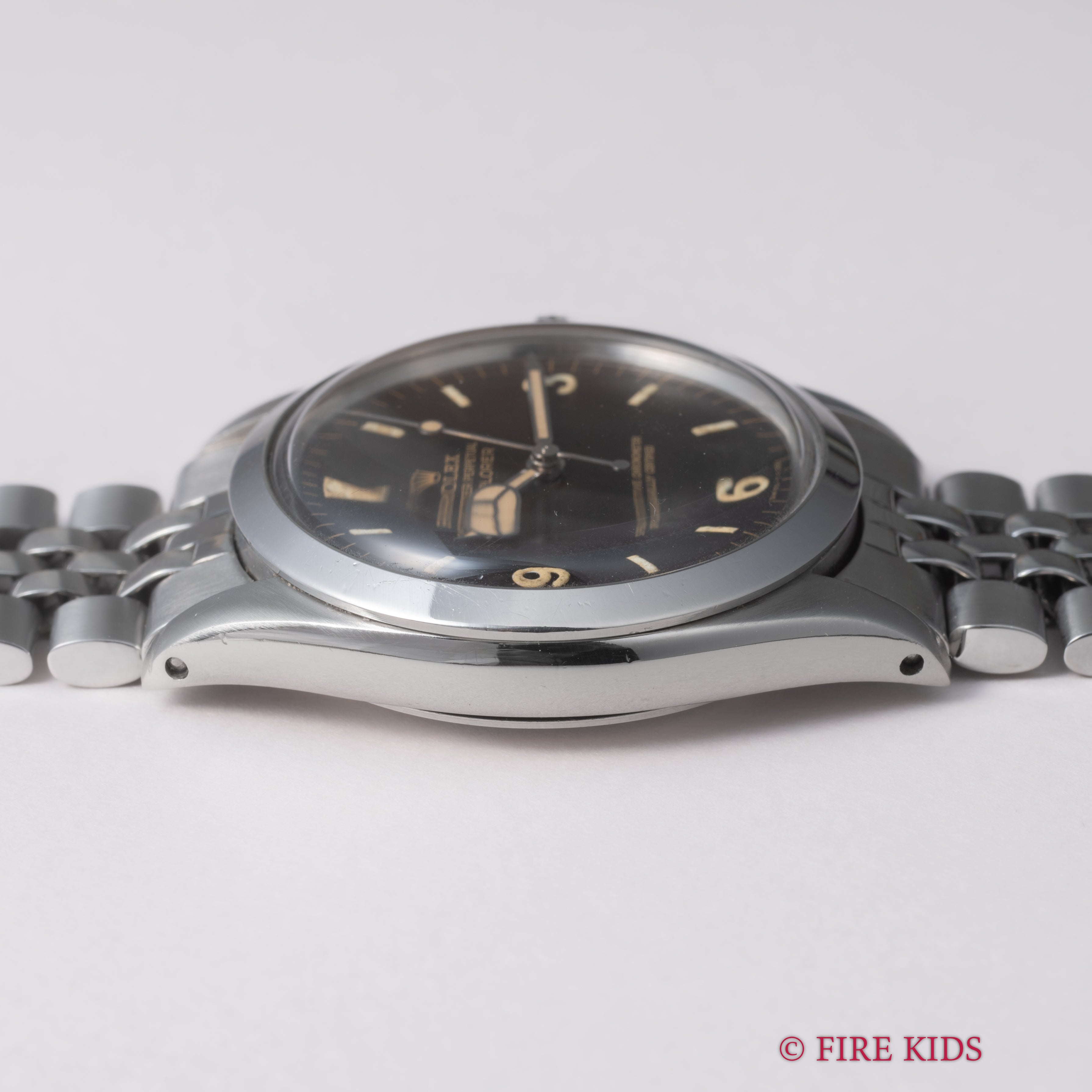 ロレックス エクスプローラー トロピカルダイヤル 1965年製 ブラウンミラーダイヤル Ref.1016 C+1ジュビリーブレス