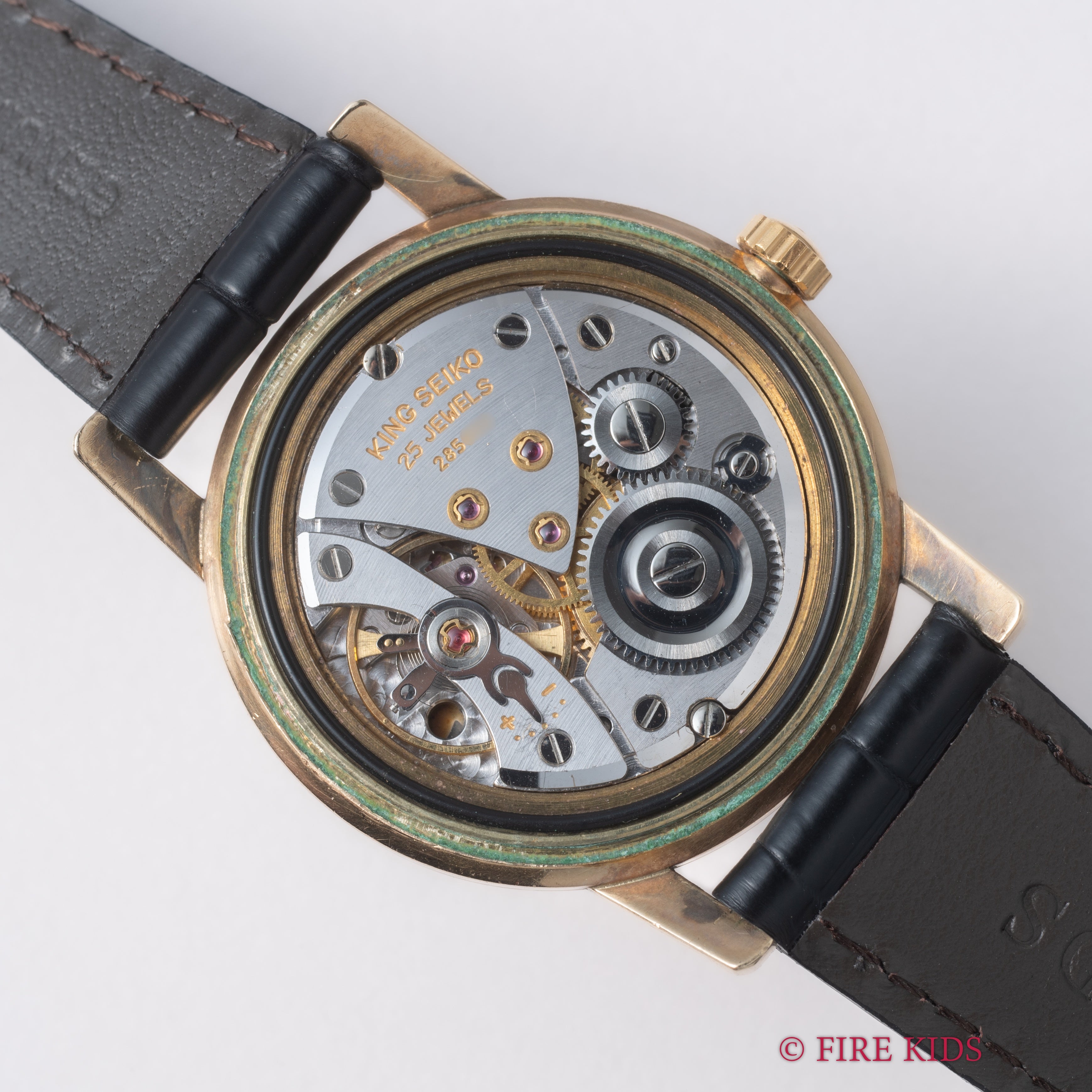 キングセイコーファーストモデル 1963年製 100ミクロン金張り Ref. J14102 KS