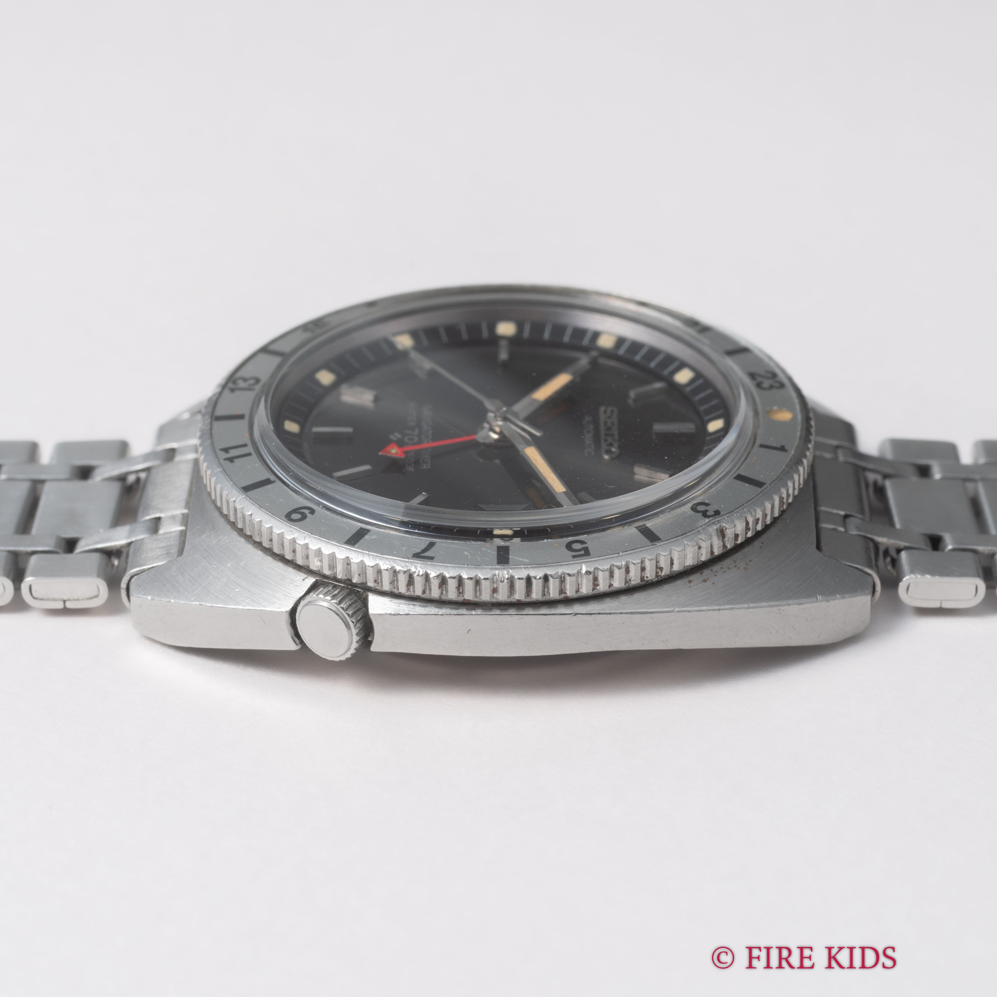 セイコー ナビゲータータイマー ファーストモデル 1968年製 回転ベゼル GMT Ref.6117-8009