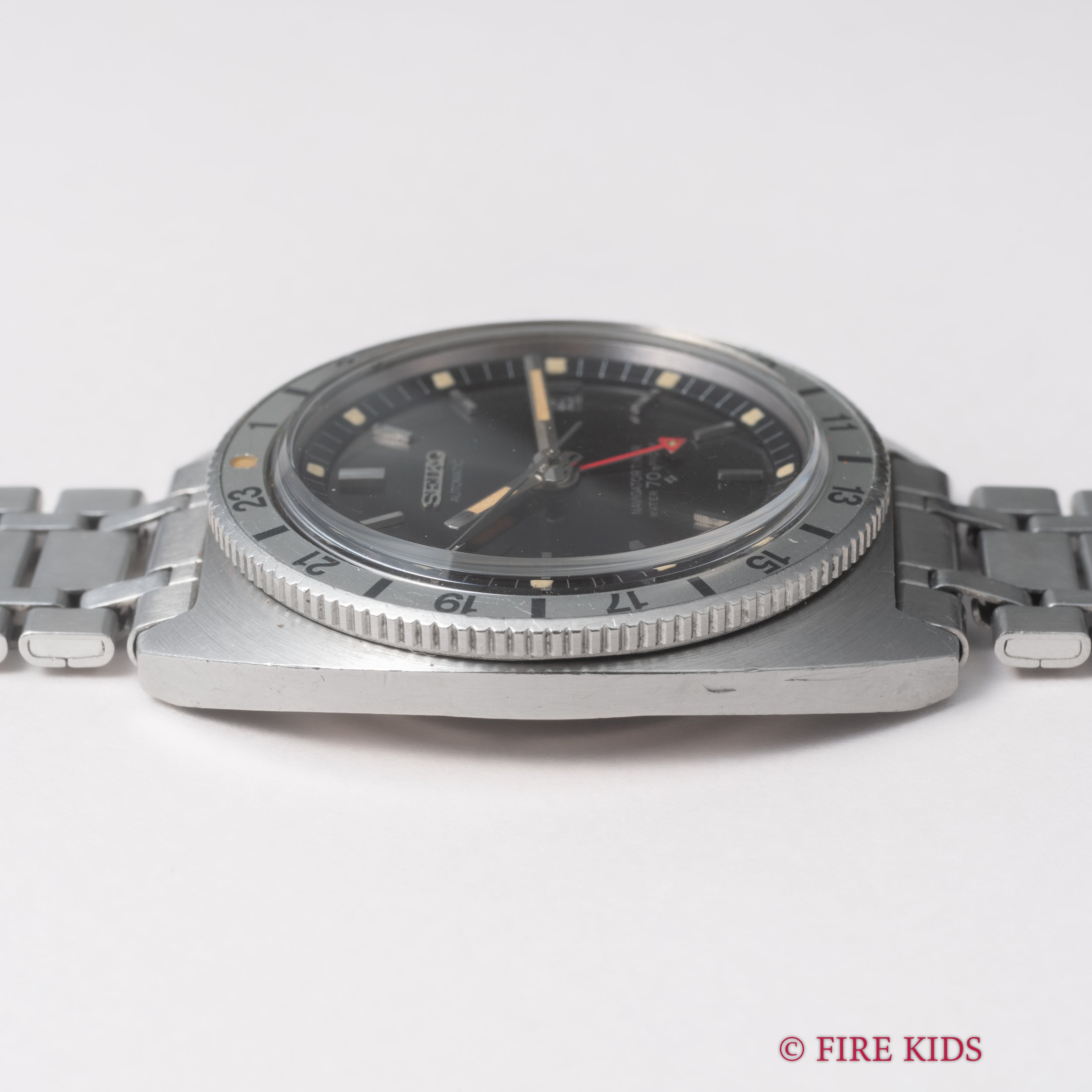 セイコー ナビゲータータイマー ファーストモデル 1968年製 回転ベゼル GMT Ref.6117-8009