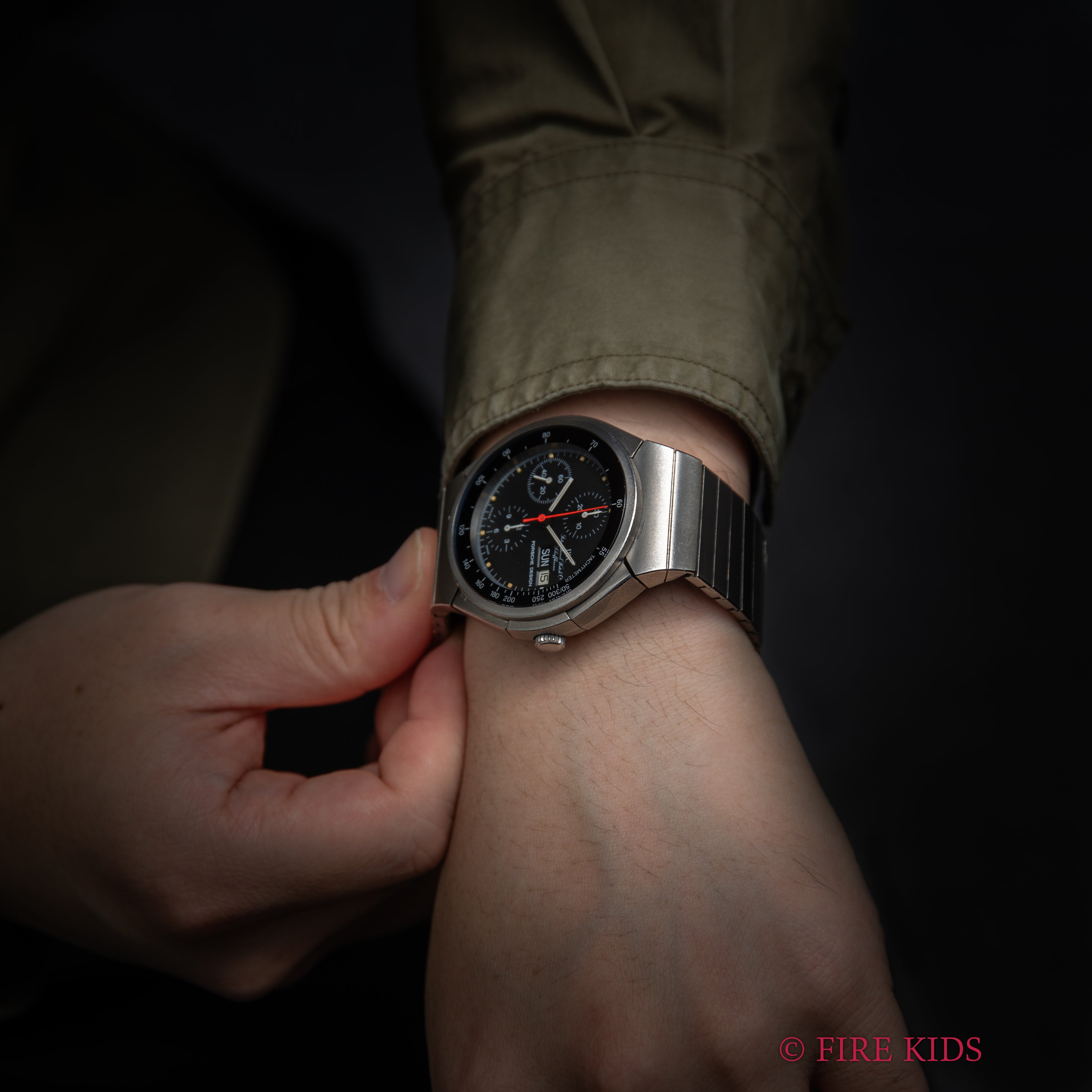 ポルシェデザイン by IWC 1981年製 自動巻クロノグラフ Ref.3700