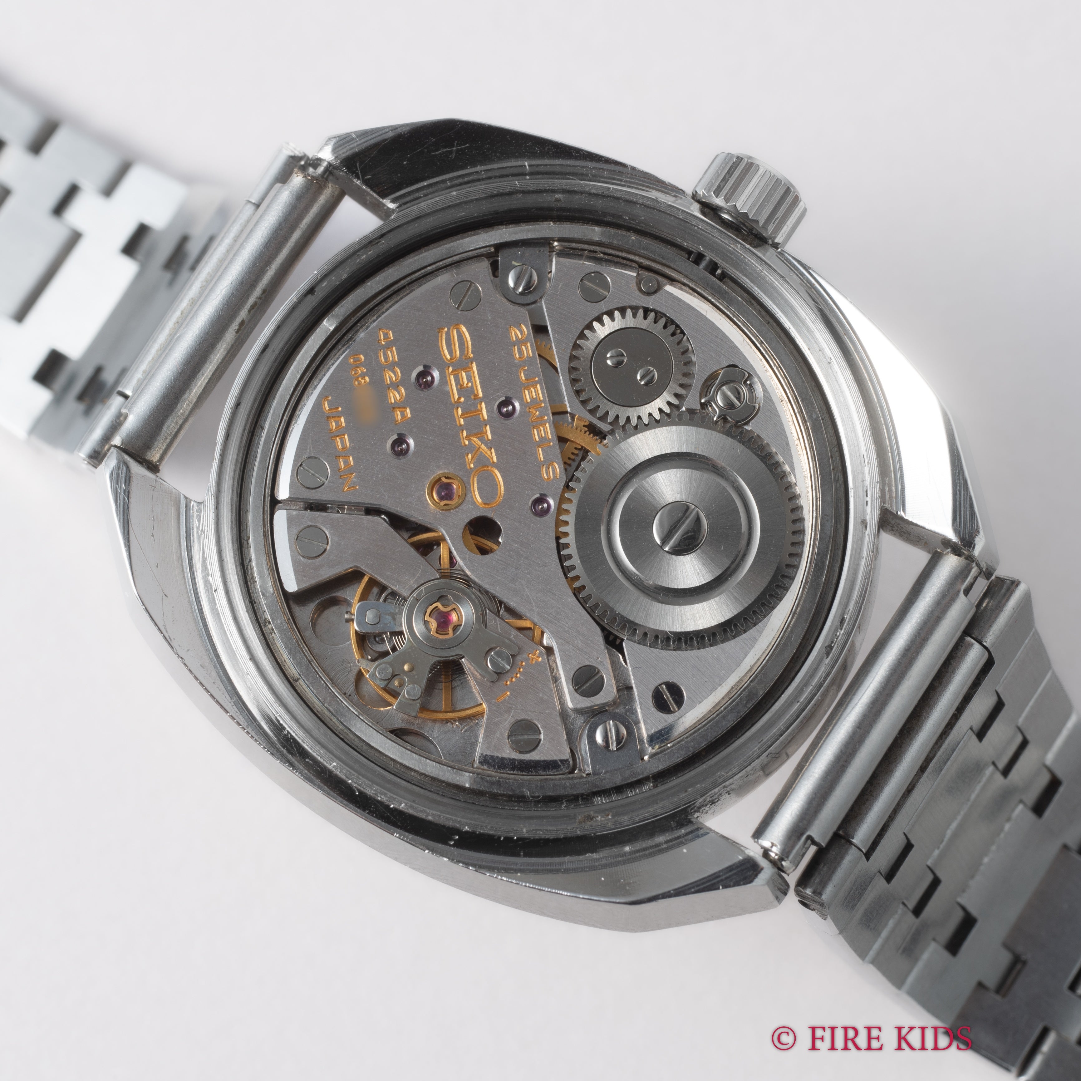 グランドセイコー オクタゴンケース 1969年製 10振動手巻 Ref.4522-7000 45GS ダークネイビー文字盤