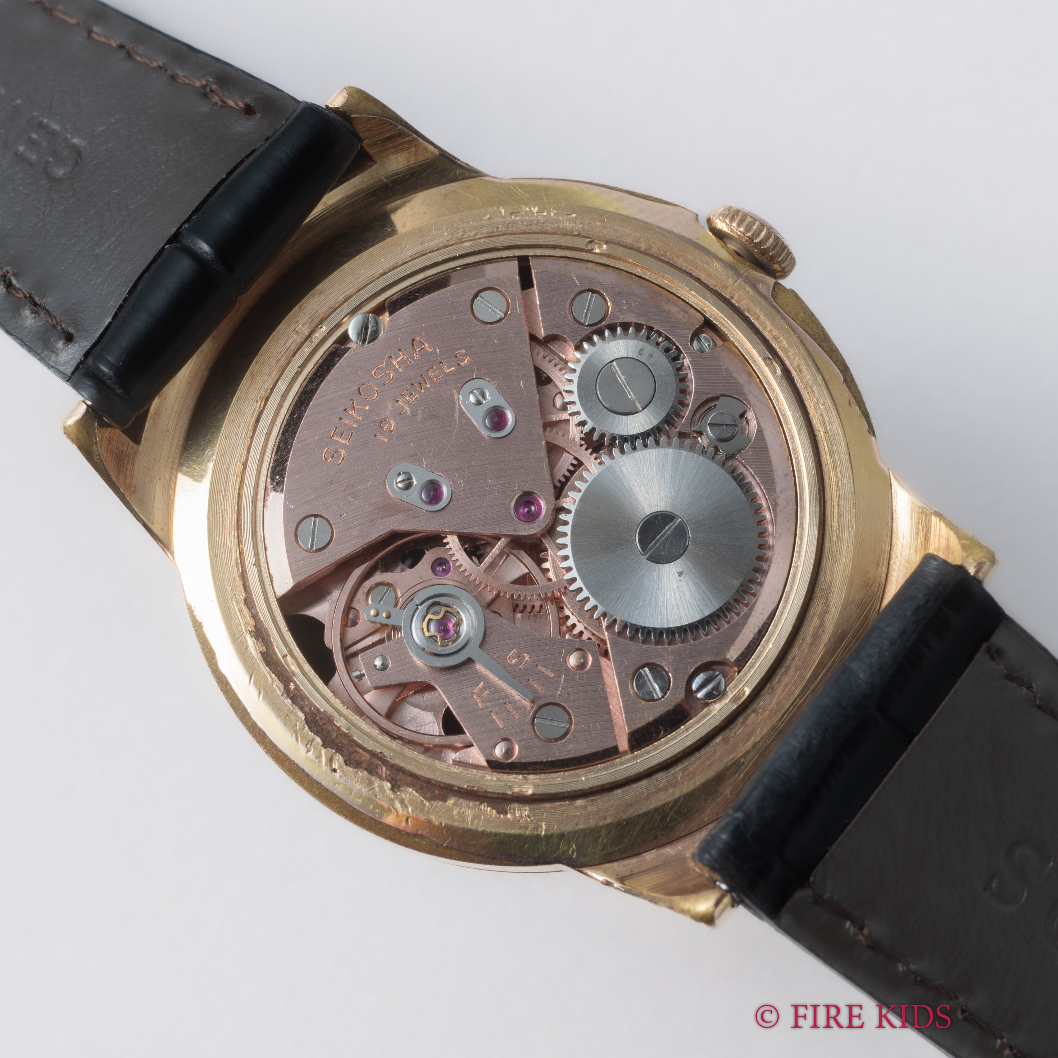 セイコー マーベル 1958年製 ブラックタペストリー SDダイヤル カバードケース Ref.14063