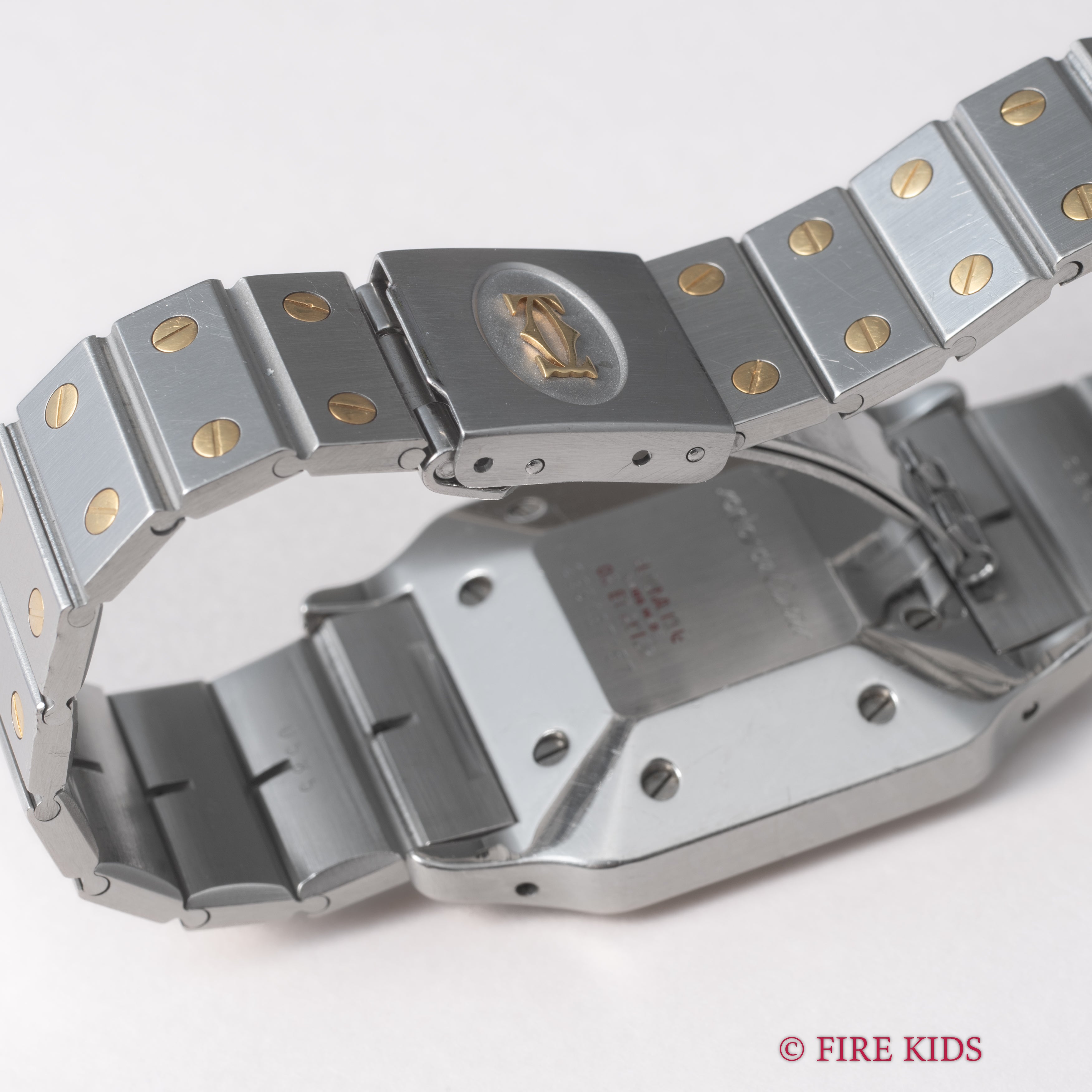 カルティエ サントス コンビ LMサイズ 箱、ギャラ付き 1980年代製