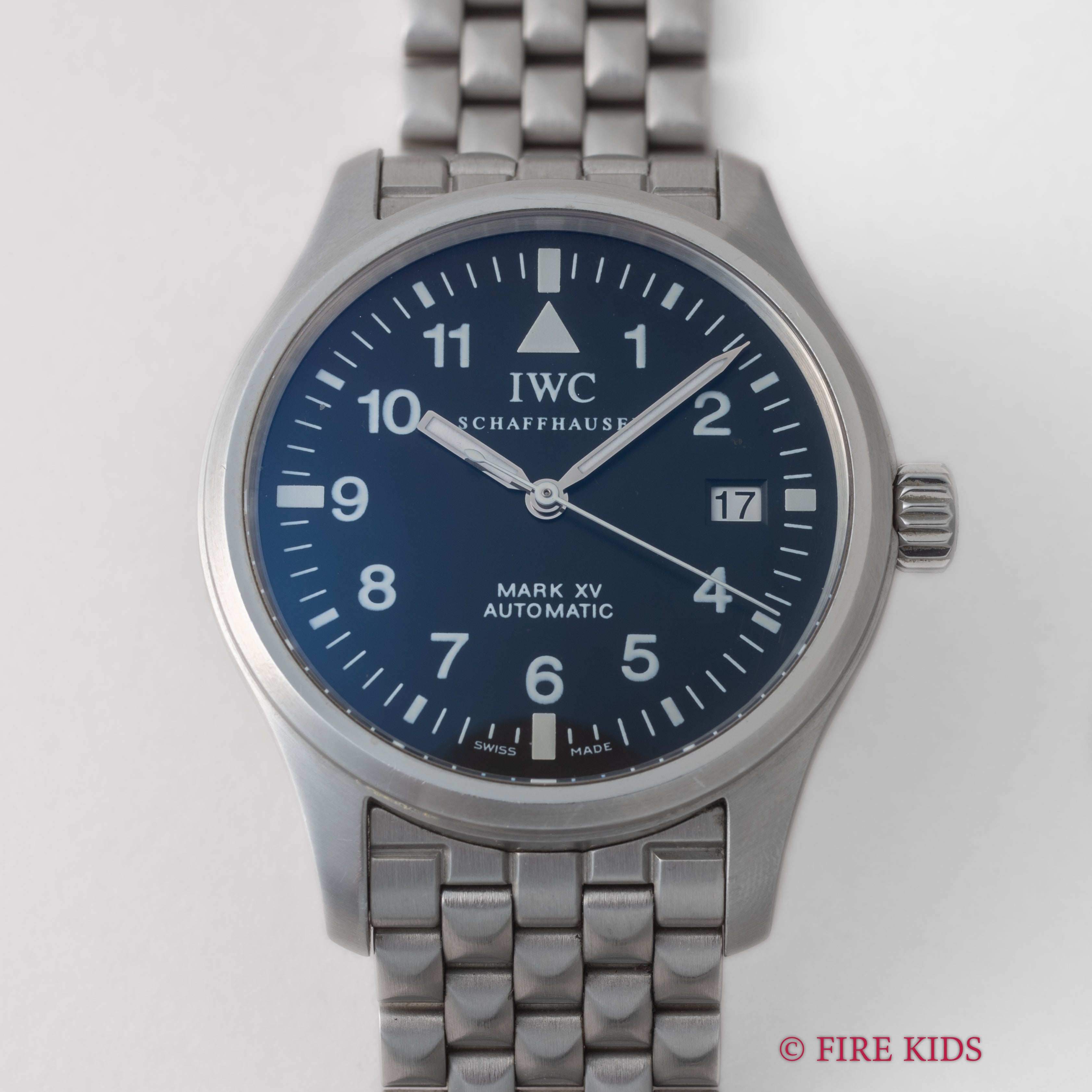 IWC マーク15 2002年製 パイロットウオッチ 自動巻 純正ブレス