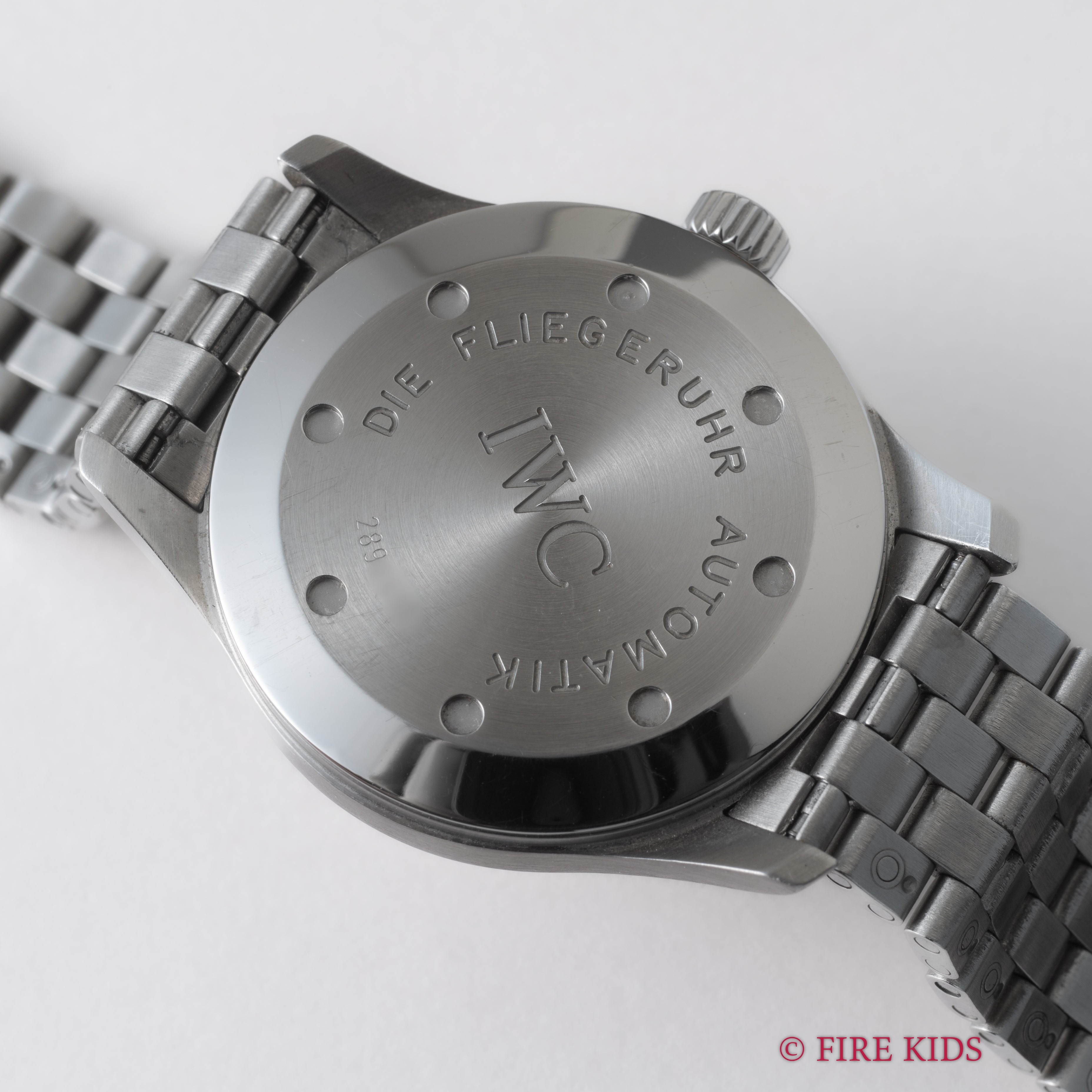 IWC マーク15 2002年製 パイロットウオッチ 自動巻 純正ブレス Ref