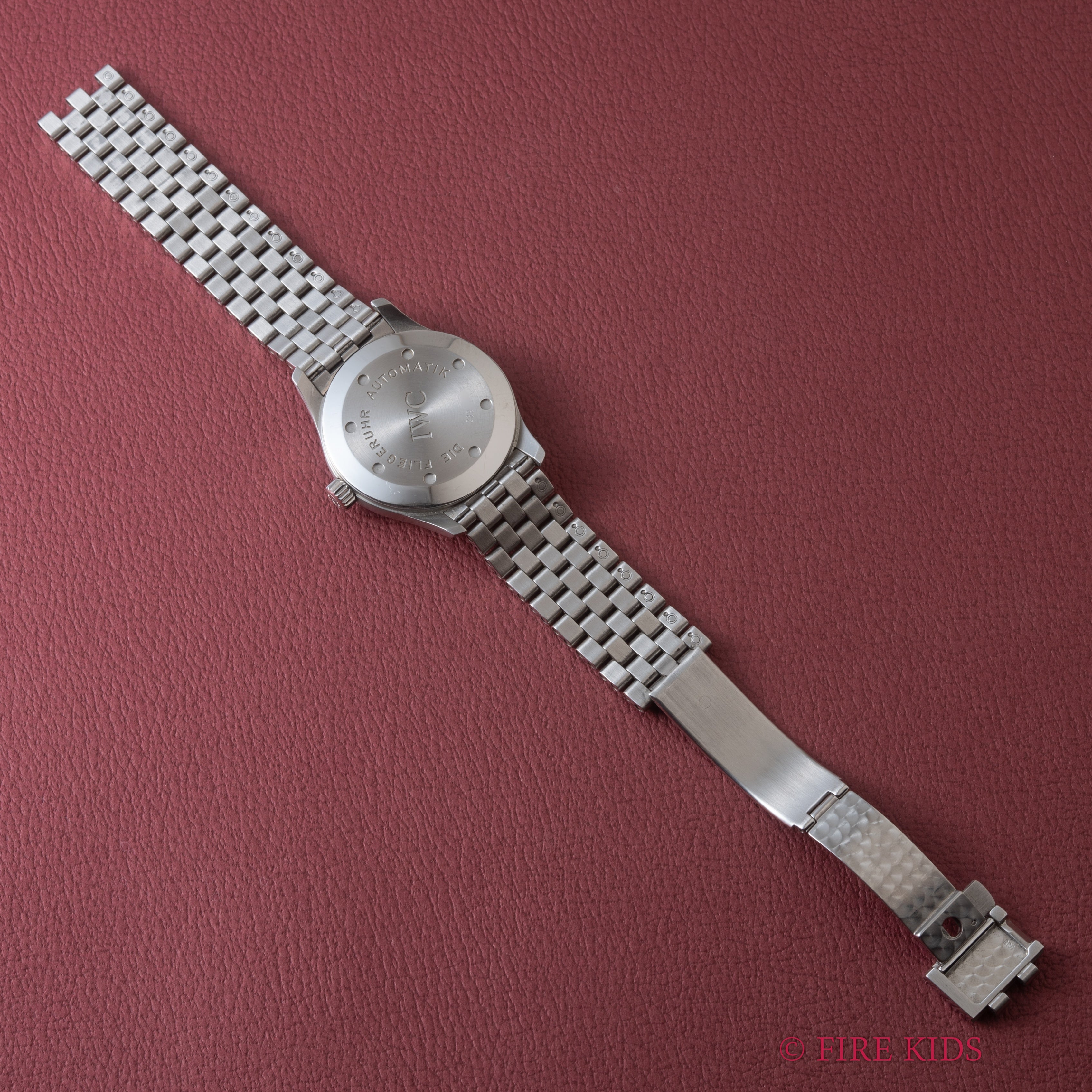 IWC マーク15 2002年製 パイロットウオッチ 自動巻 純正ブレス Ref.IW325301  箱 メーカー修理明細付
