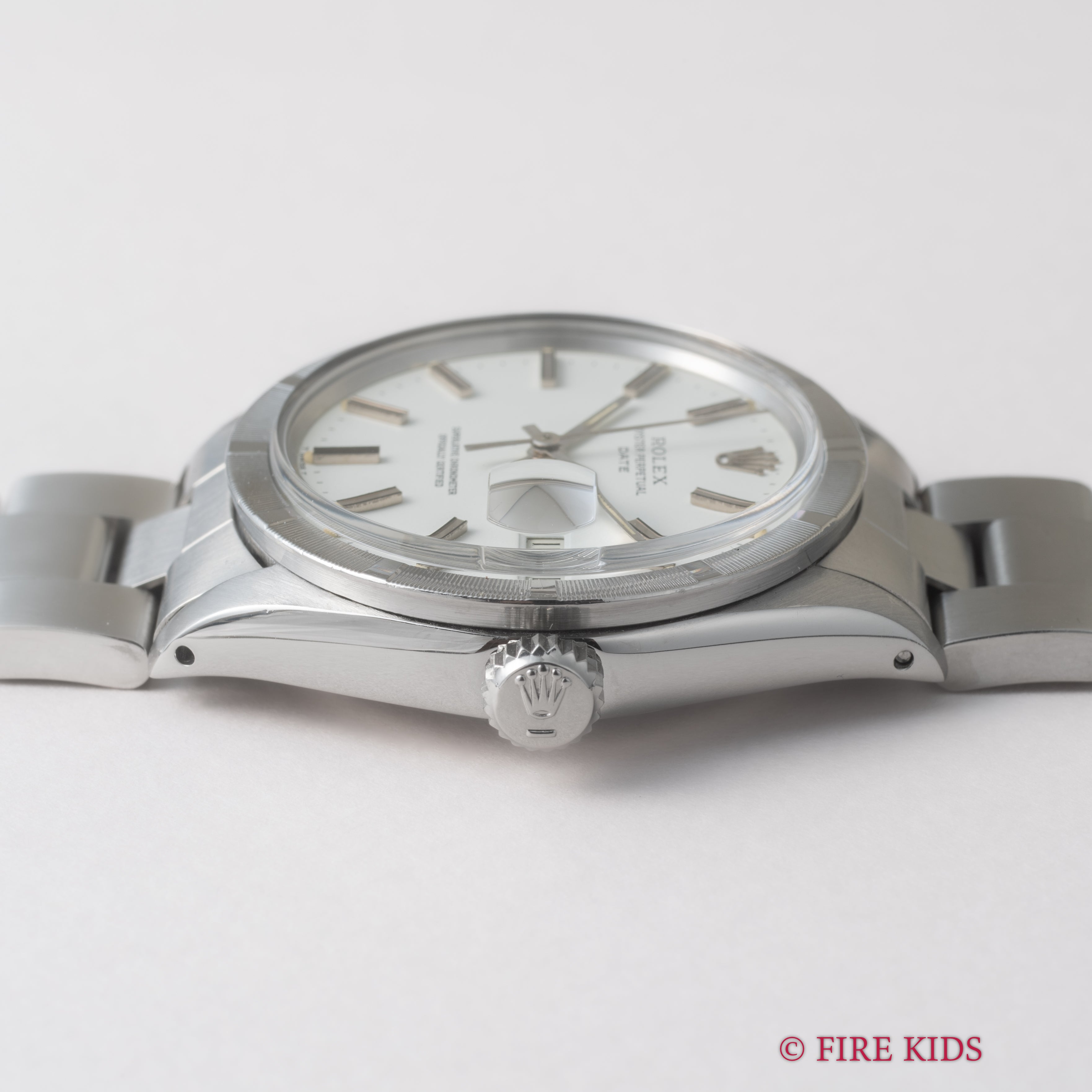 ロレックス 1970年製（昭和45年製）Ref.1501 エンジンターンドベゼル ホワイトダイヤル