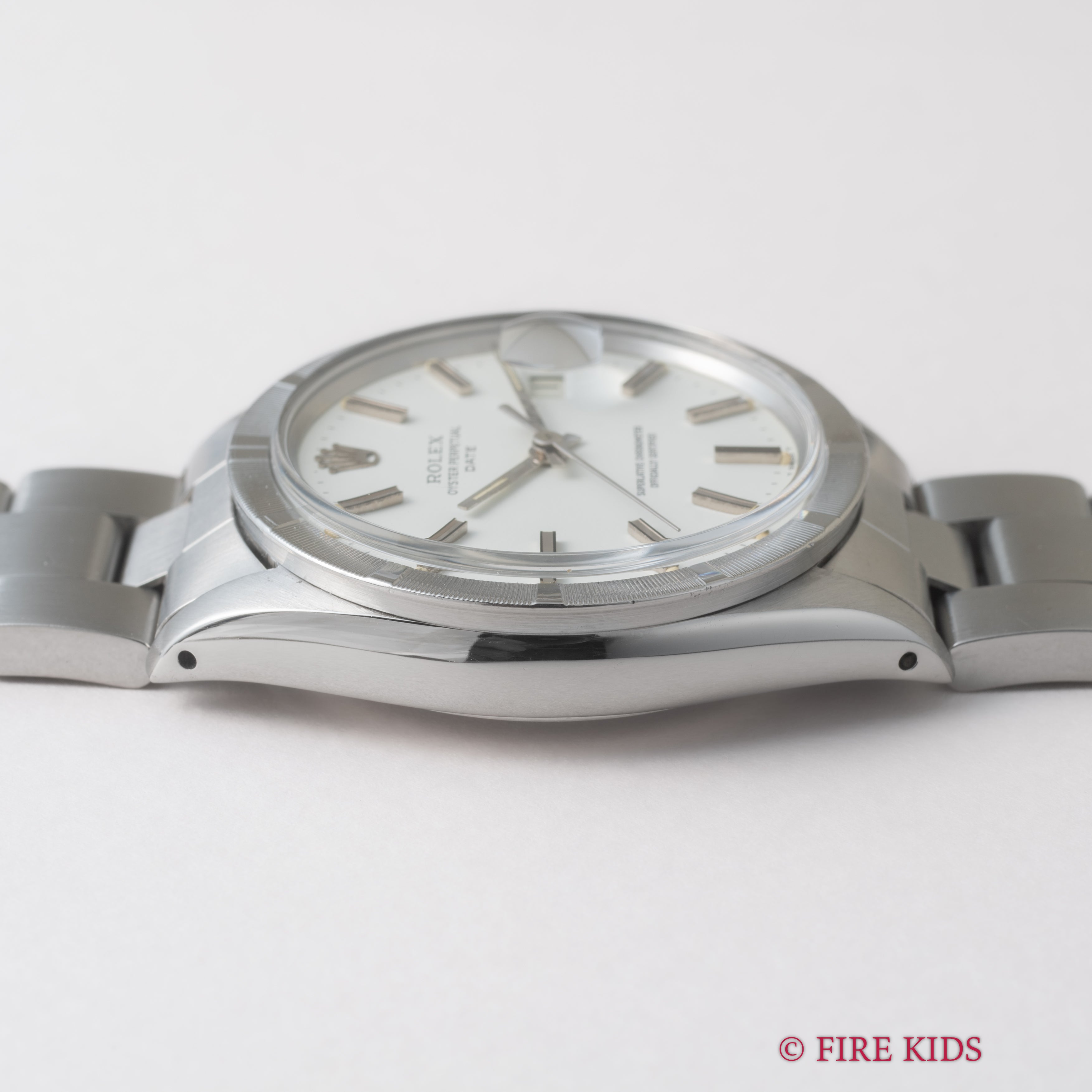 ロレックス 1970年製（昭和45年製）Ref.1501 エンジンターンドベゼル ホワイトダイヤル