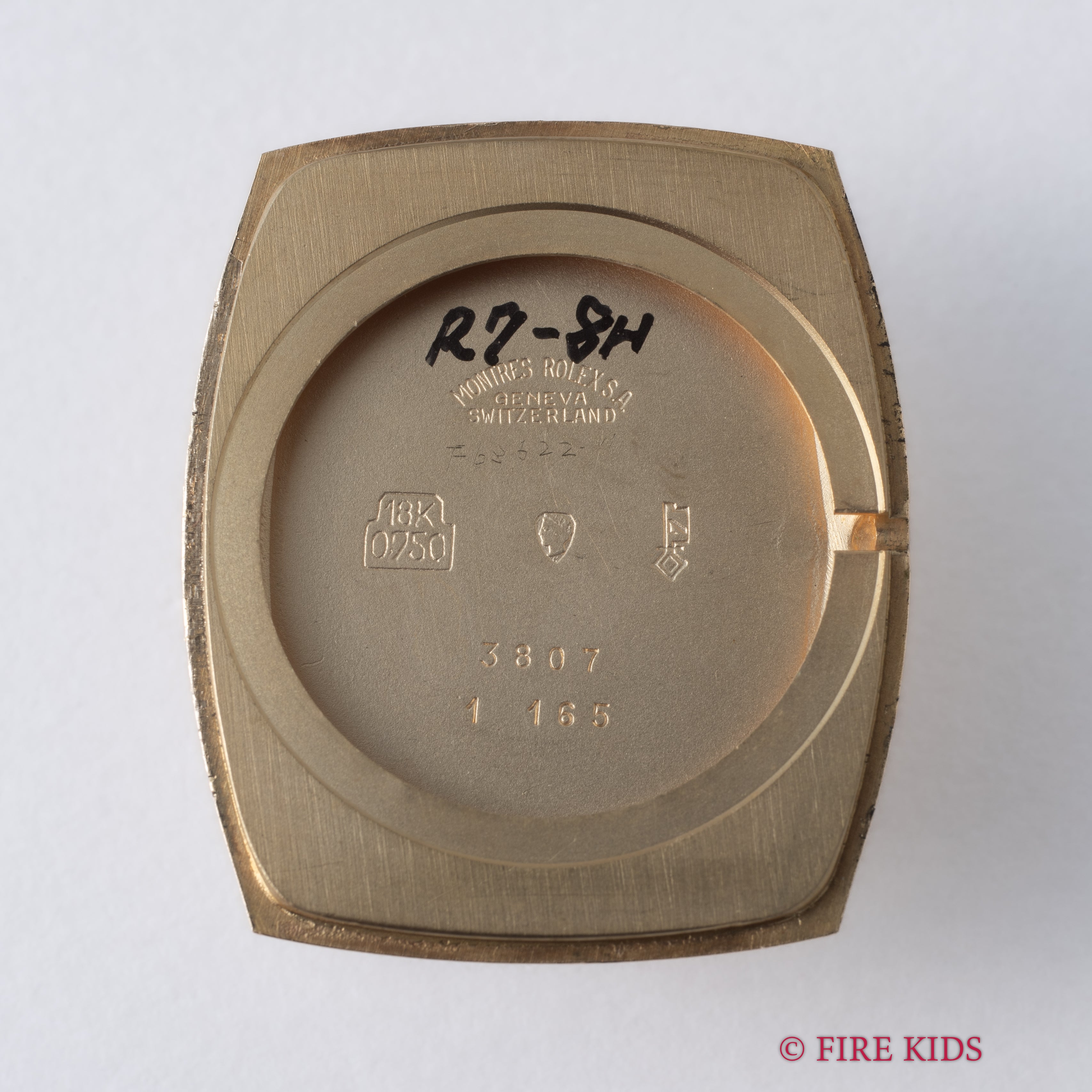 ロレックス チェリーニ 1969年製 トノー型 18金無垢 Ref.3807 手巻き Cal.1600