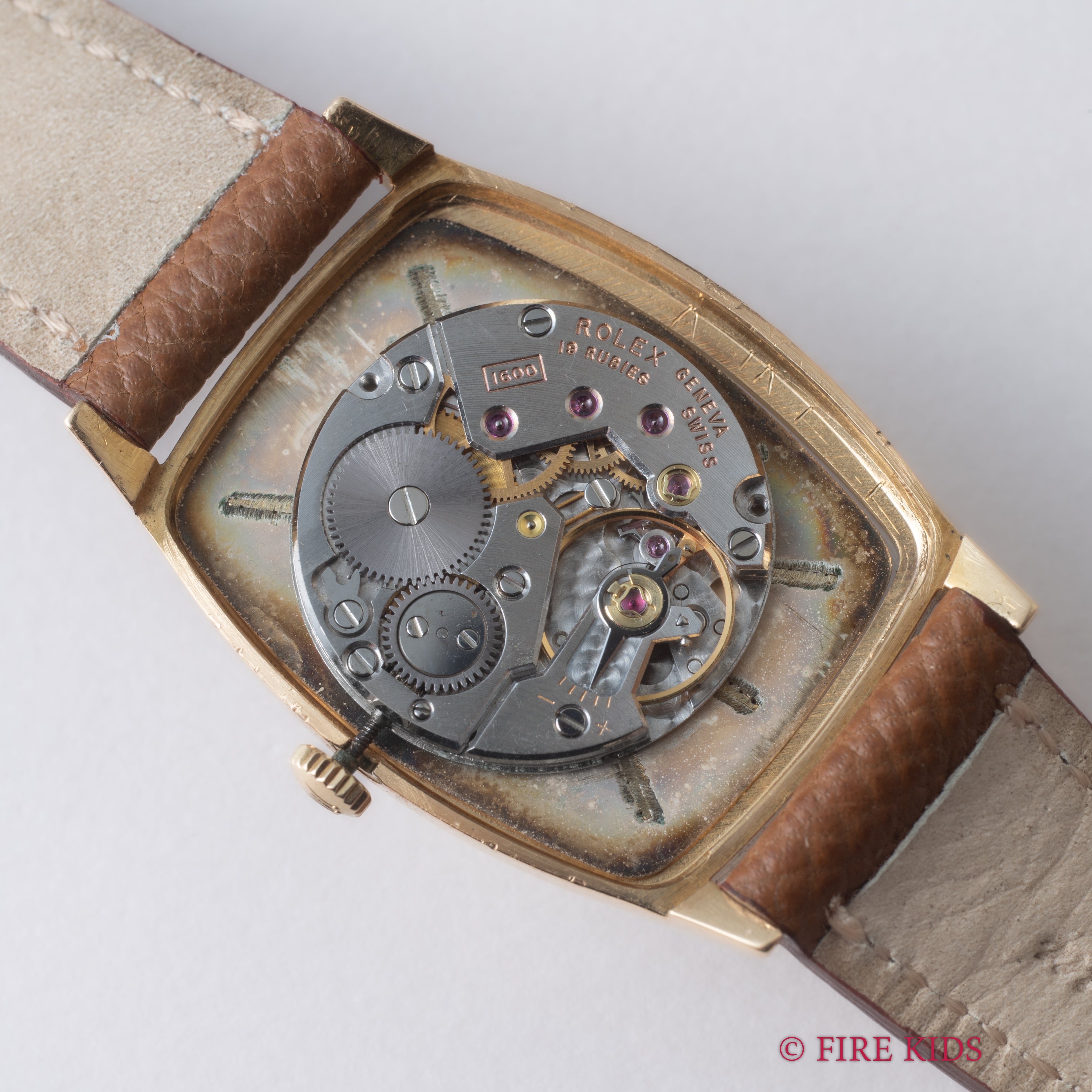 ロレックス チェリーニ 1969年製 トノー型 18金無垢 Ref.3807 手巻き Cal.1600