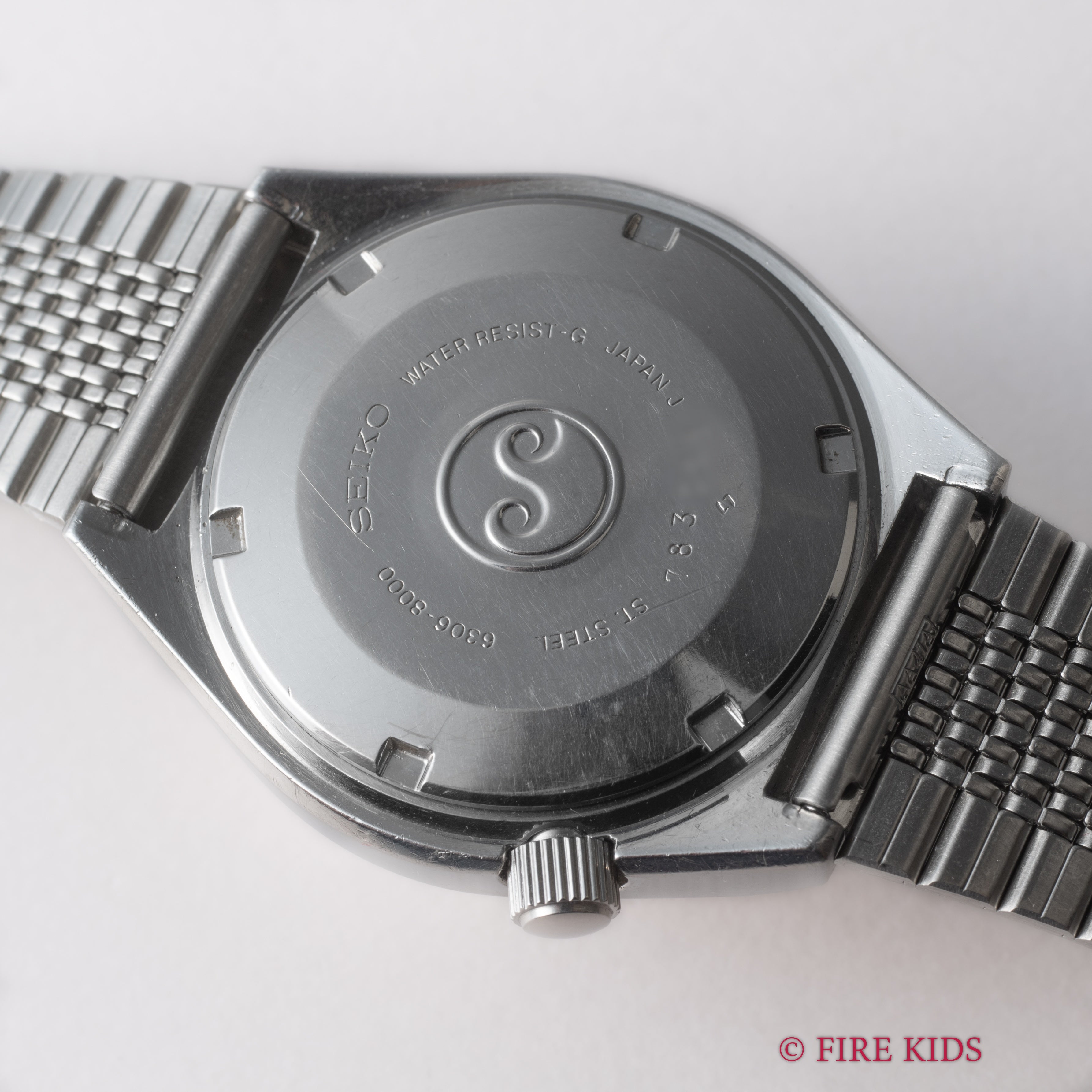 セイコー シルバーウェーブ 1977年製 Ref.6306-8000 シルバーダイヤル 純正ブレス