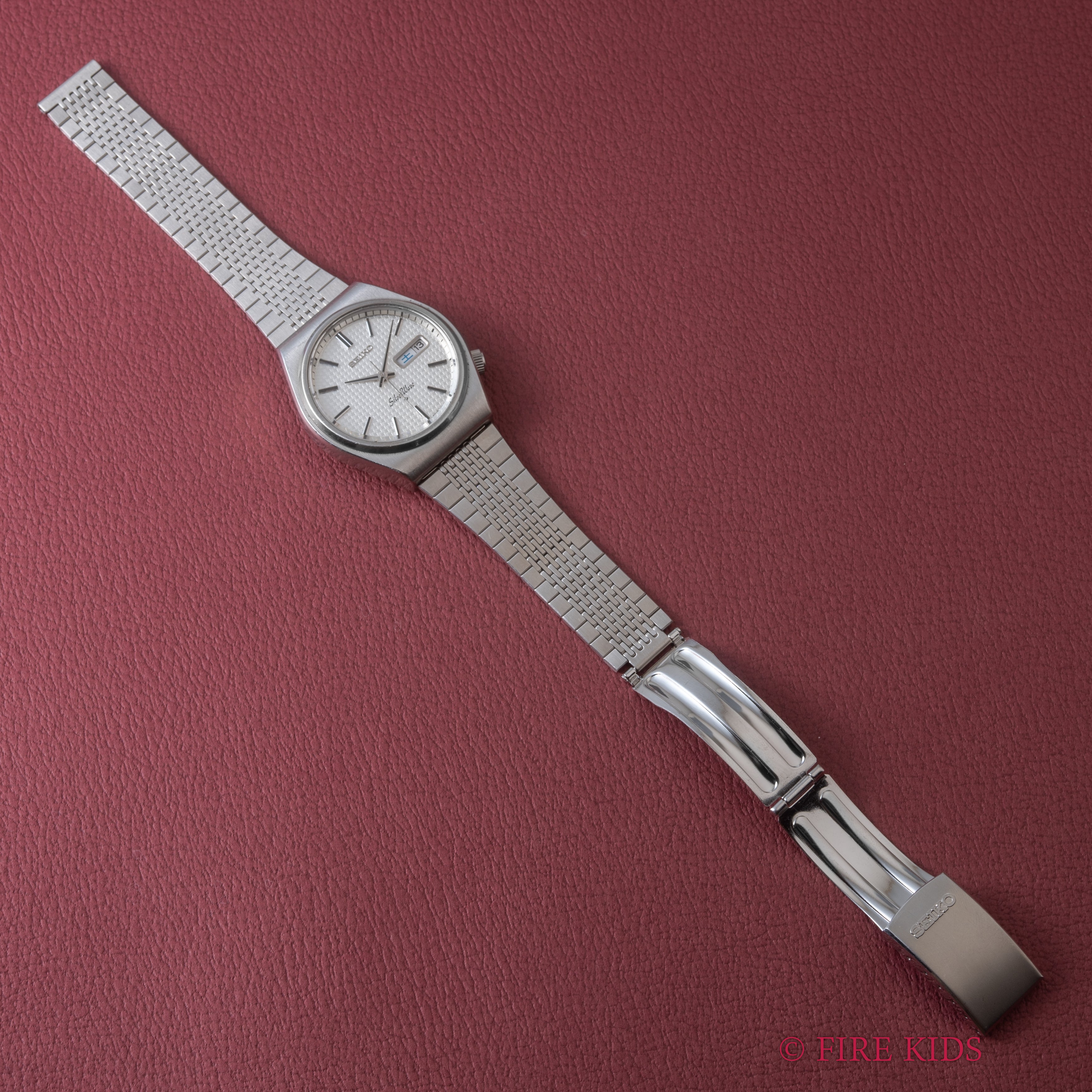 セイコー シルバーウェーブ 1977年製 Ref.6306-8000 シルバーダイヤル 純正ブレス