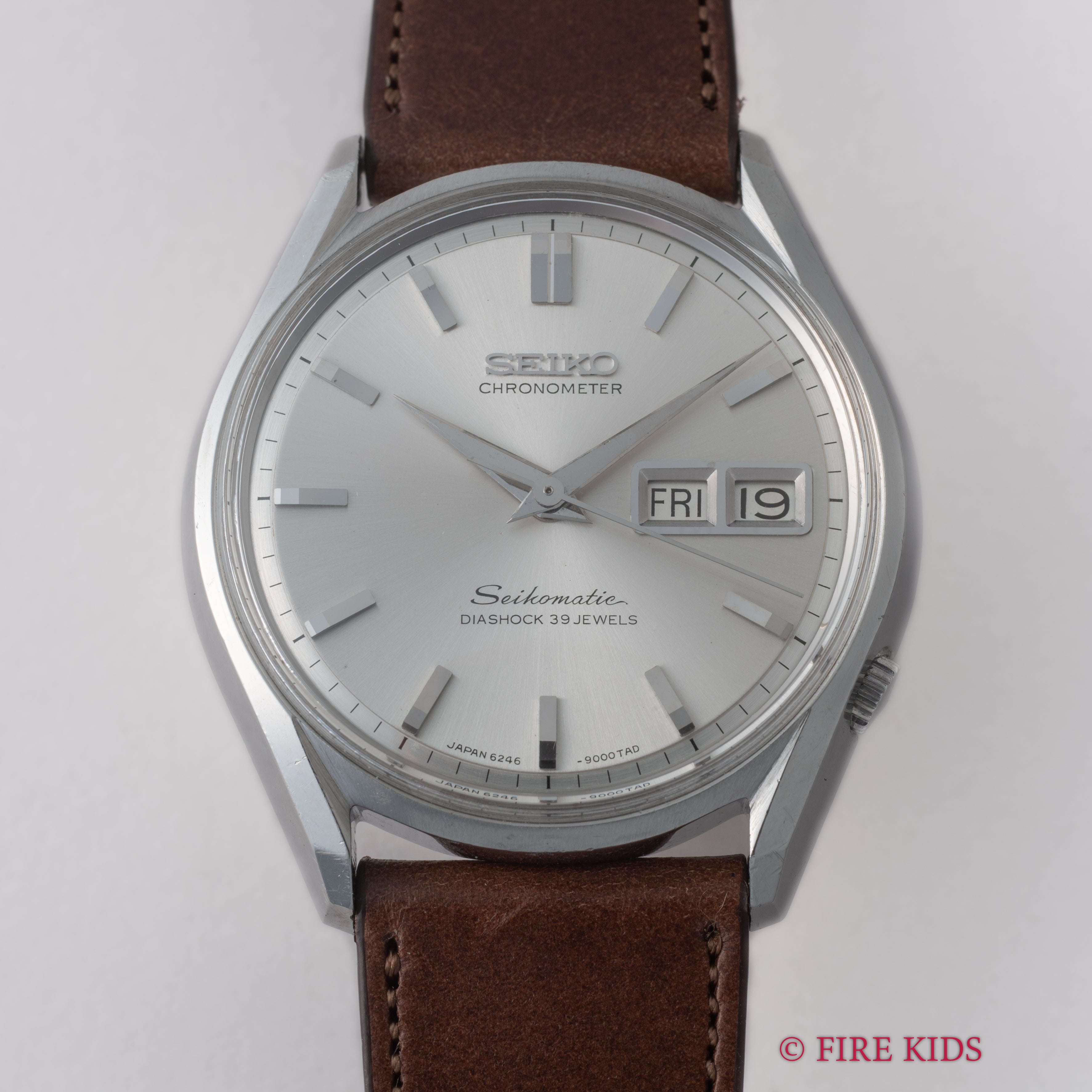 セイコー マチック クロノメーター 1965年製 Ref.6246-9000 獅子メダル