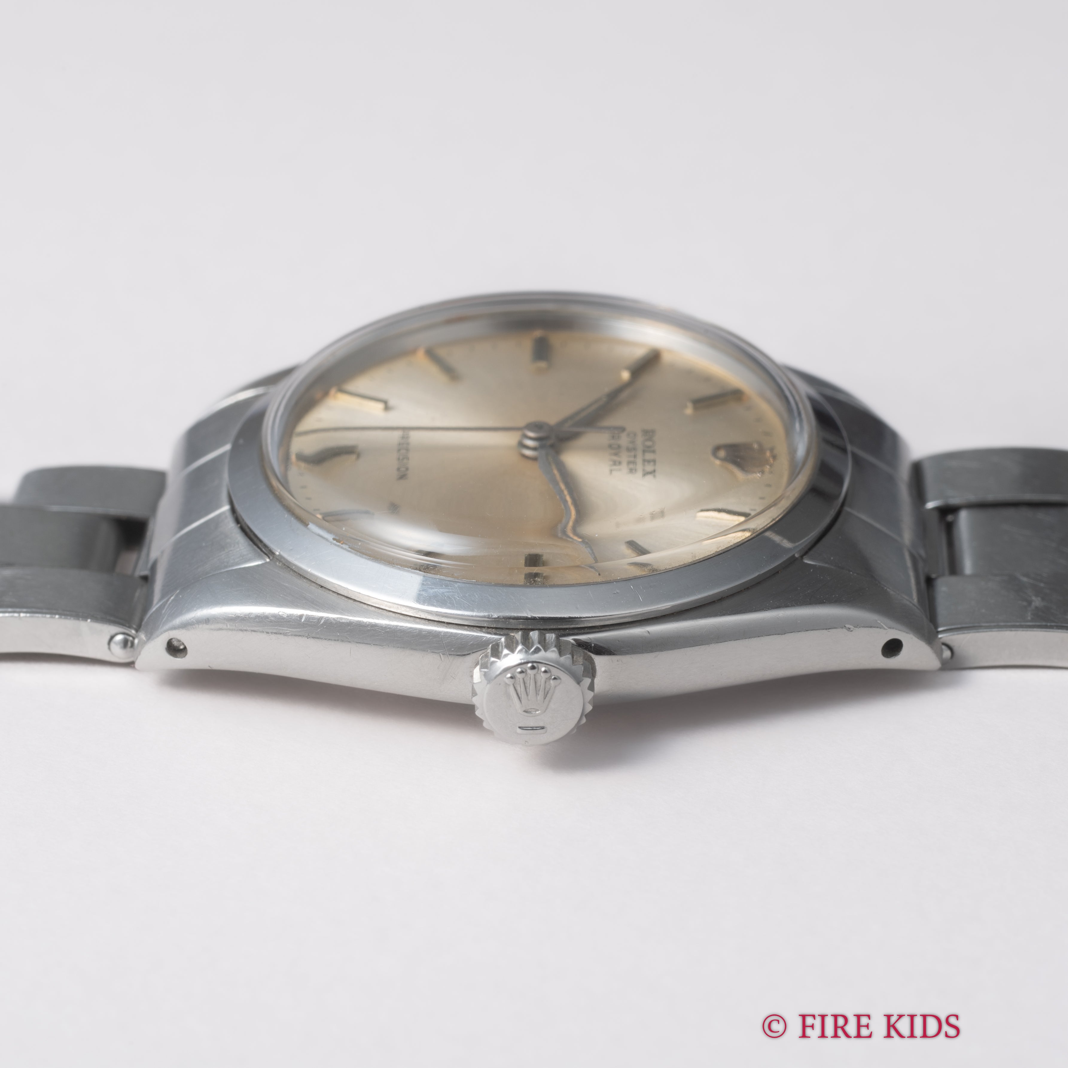 ロレックス オイスターロイヤル 1962年製 Ref.6426 アルファハンド 手巻 Cal.1210 純正リベットブレス