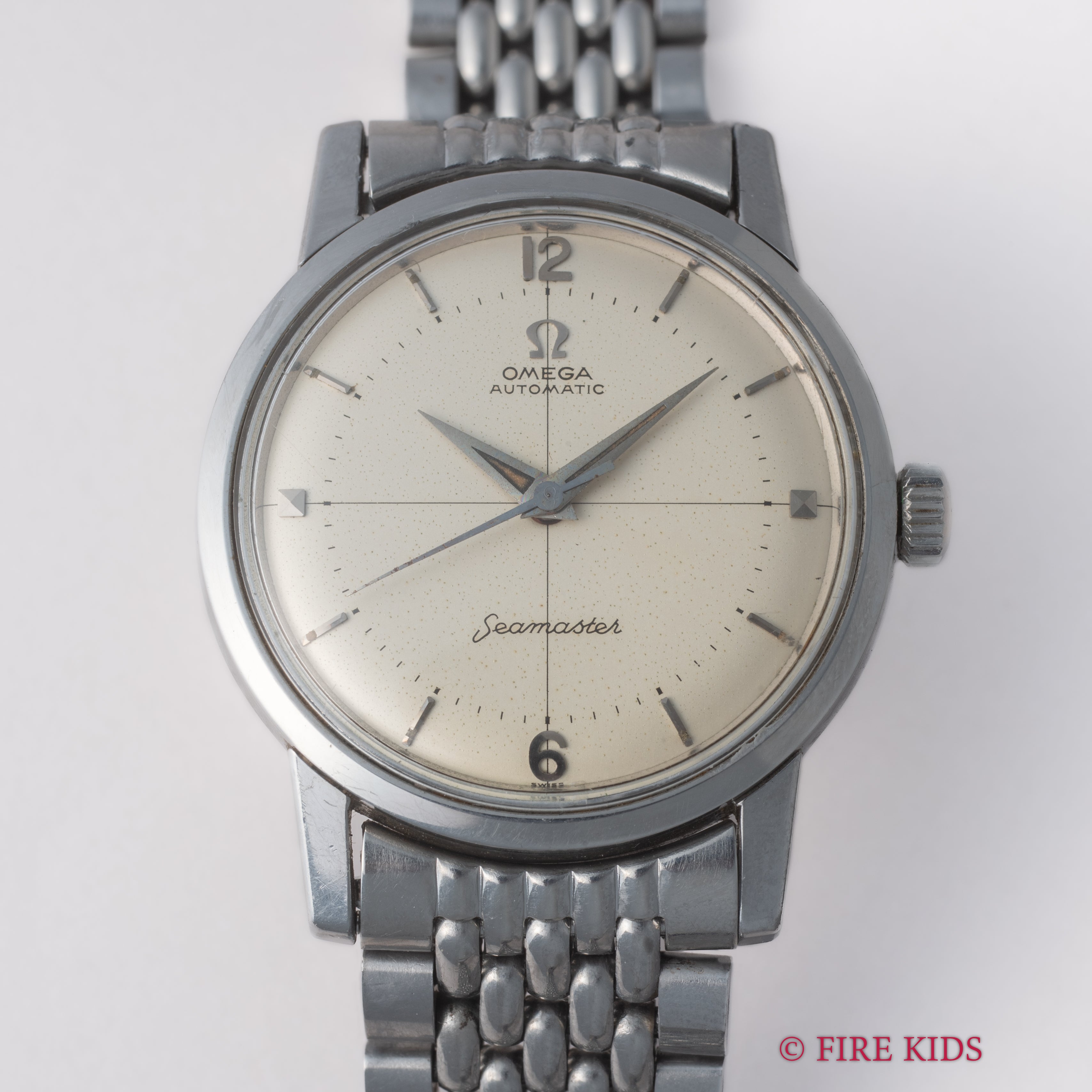 オメガ シーマスター オートマチック 1958年製 Ref.14729 2SC クロスライン 箱付き