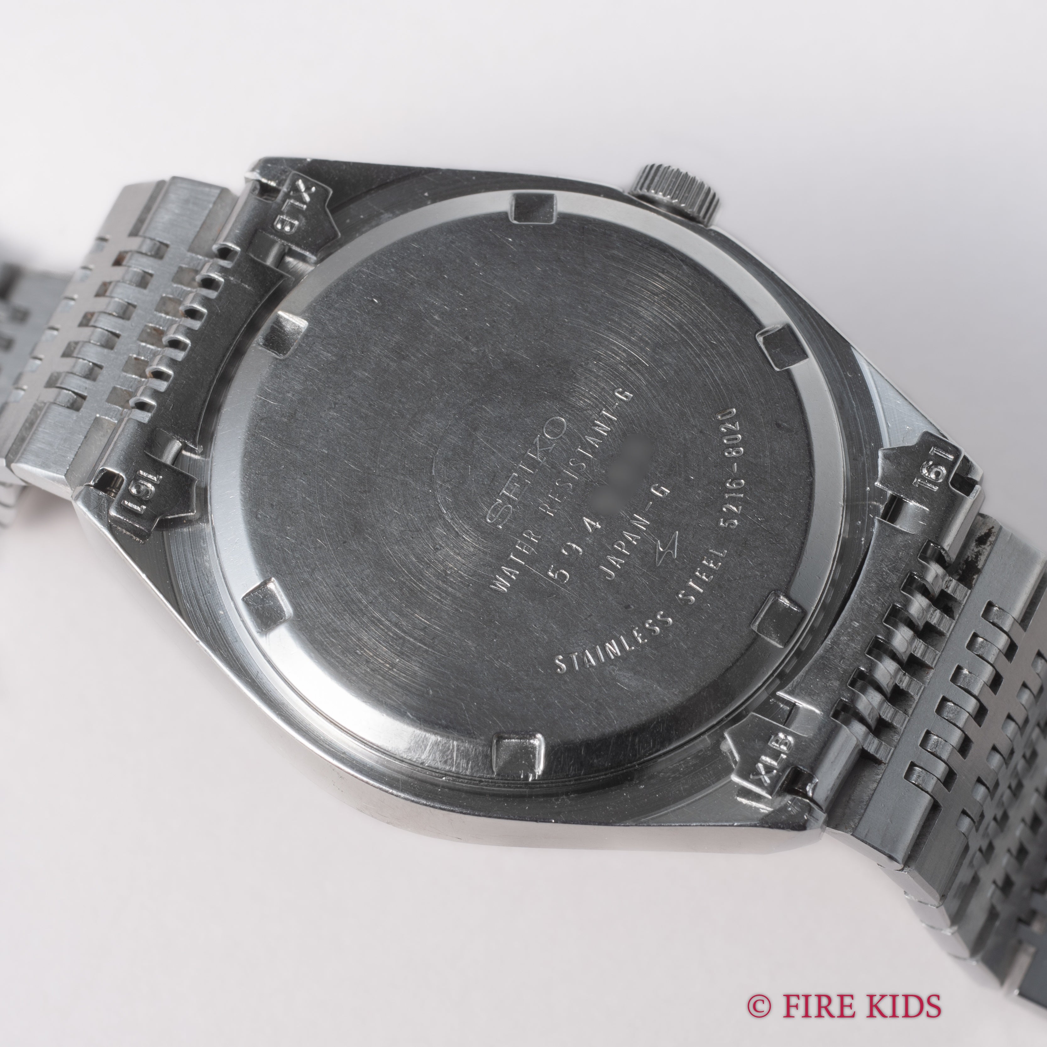 セイコー ロードマチック スペシャル 1975年製 Ref.5216-8020 グレーダイヤル 純正ブレス
